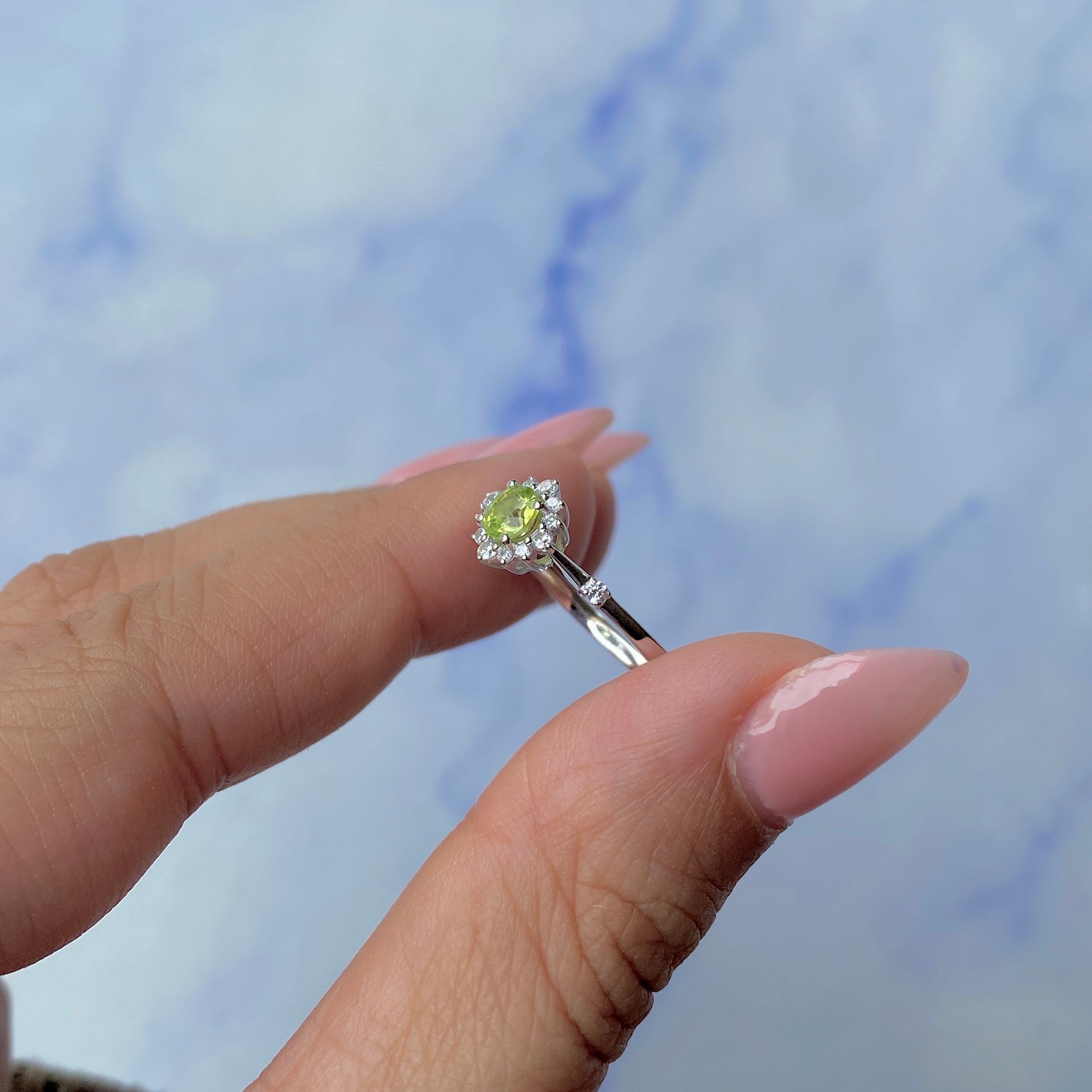 Peridot Ring-(PER-SR-1937.)