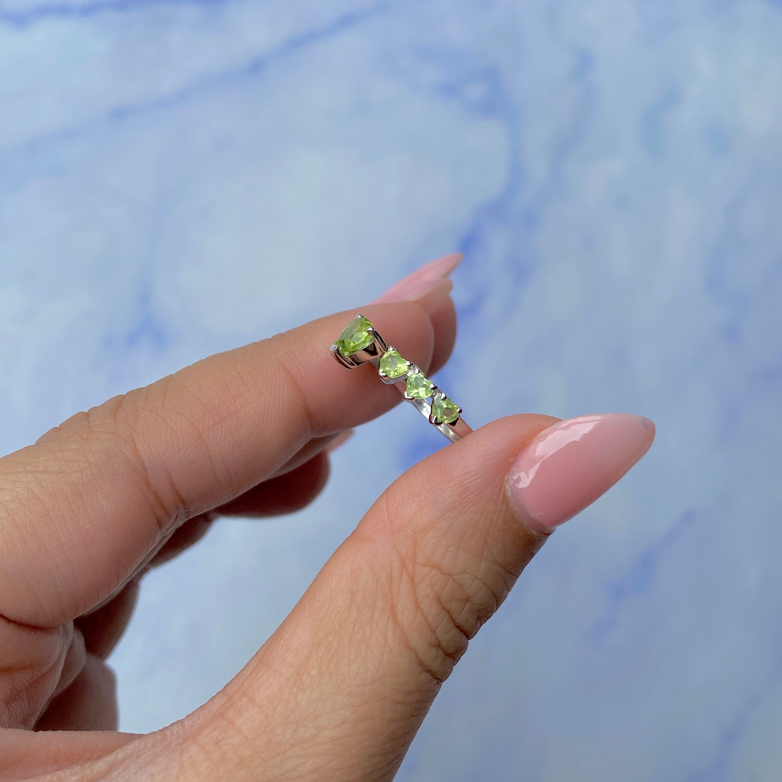 Peridot Ring-(PER-SR-2747.)