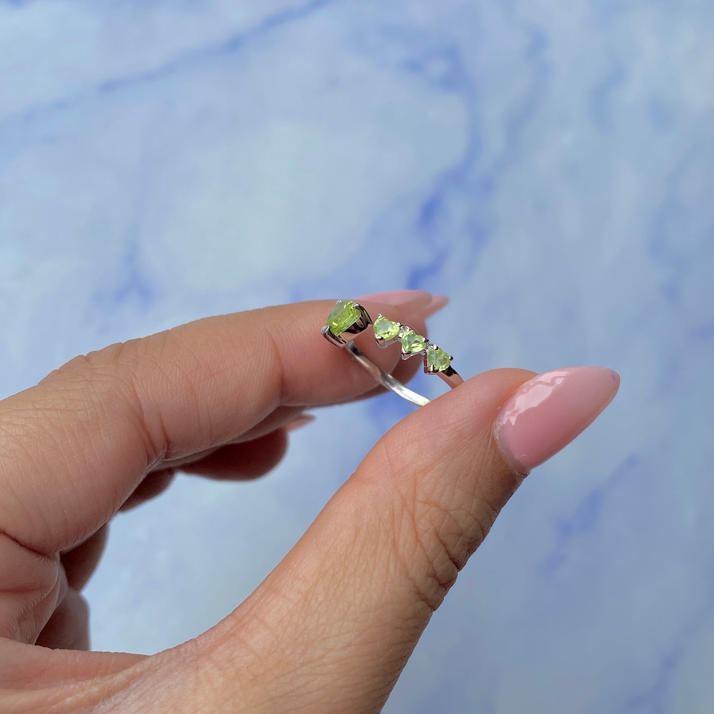 Peridot Ring-(PER-SR-2747.)