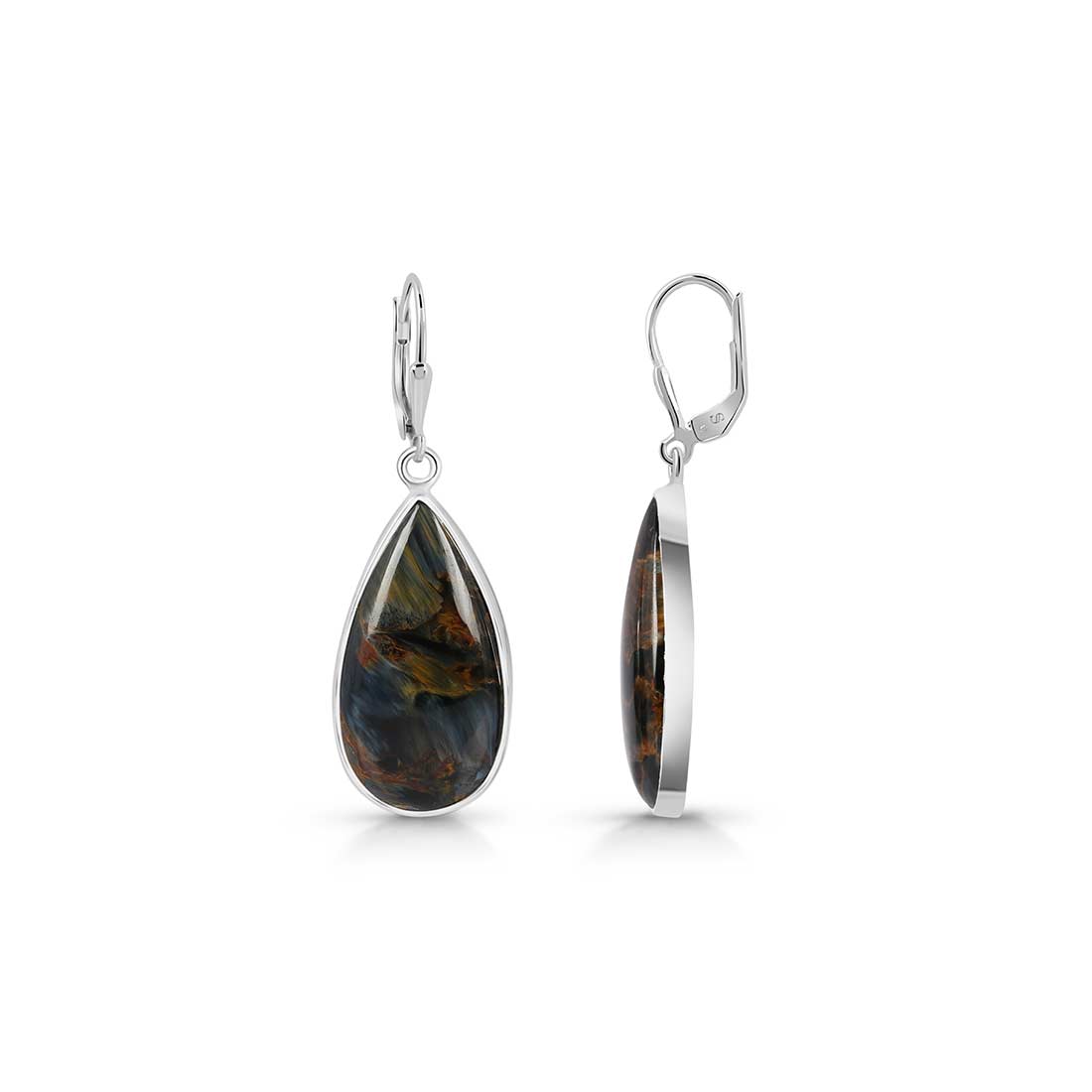 Pietersite Earring-(PIT-E-16.)