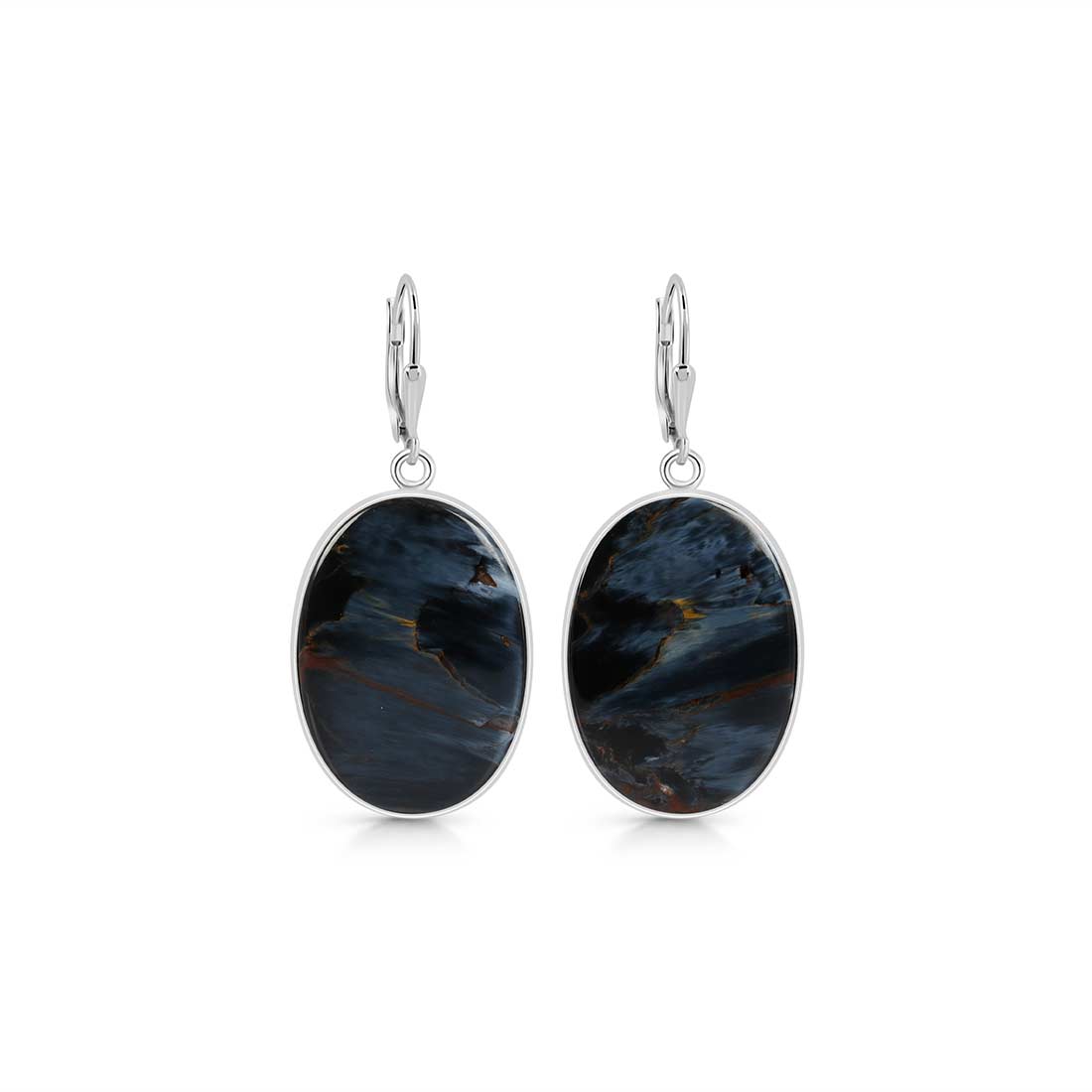 Pietersite Earring-(PIT-E-24.)