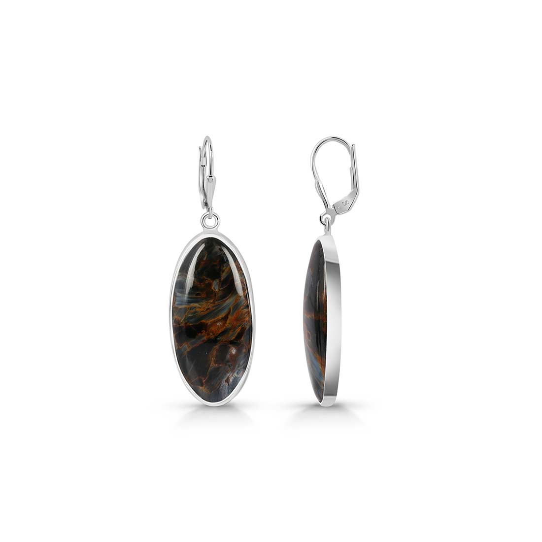Pietersite Earring-(PIT-E-27.)