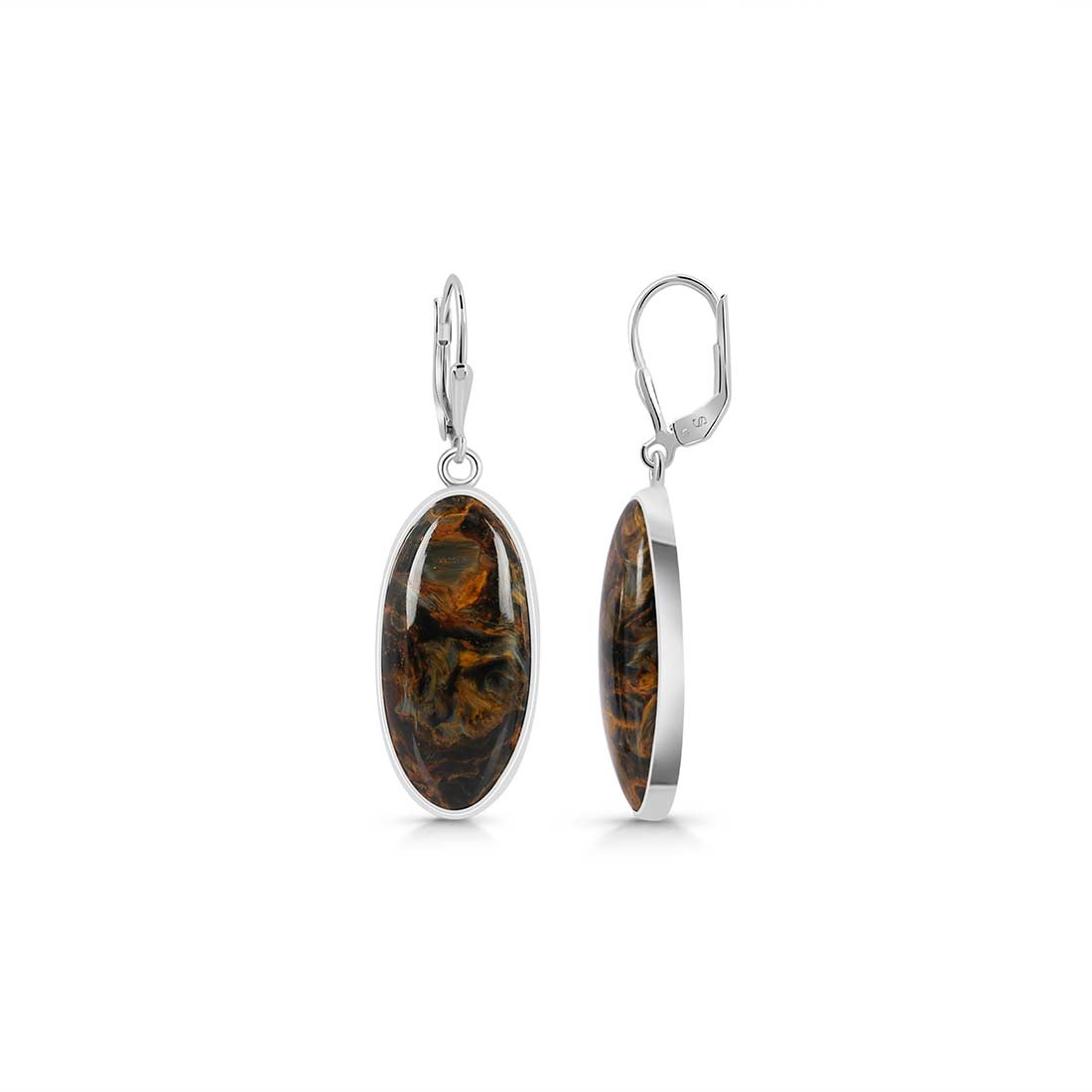 Pietersite Earring-(PIT-E-28.)