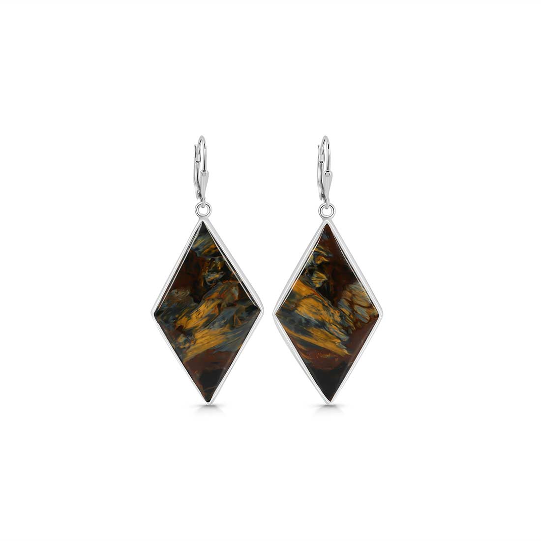 Pietersite Earring-(PIT-E-5.)