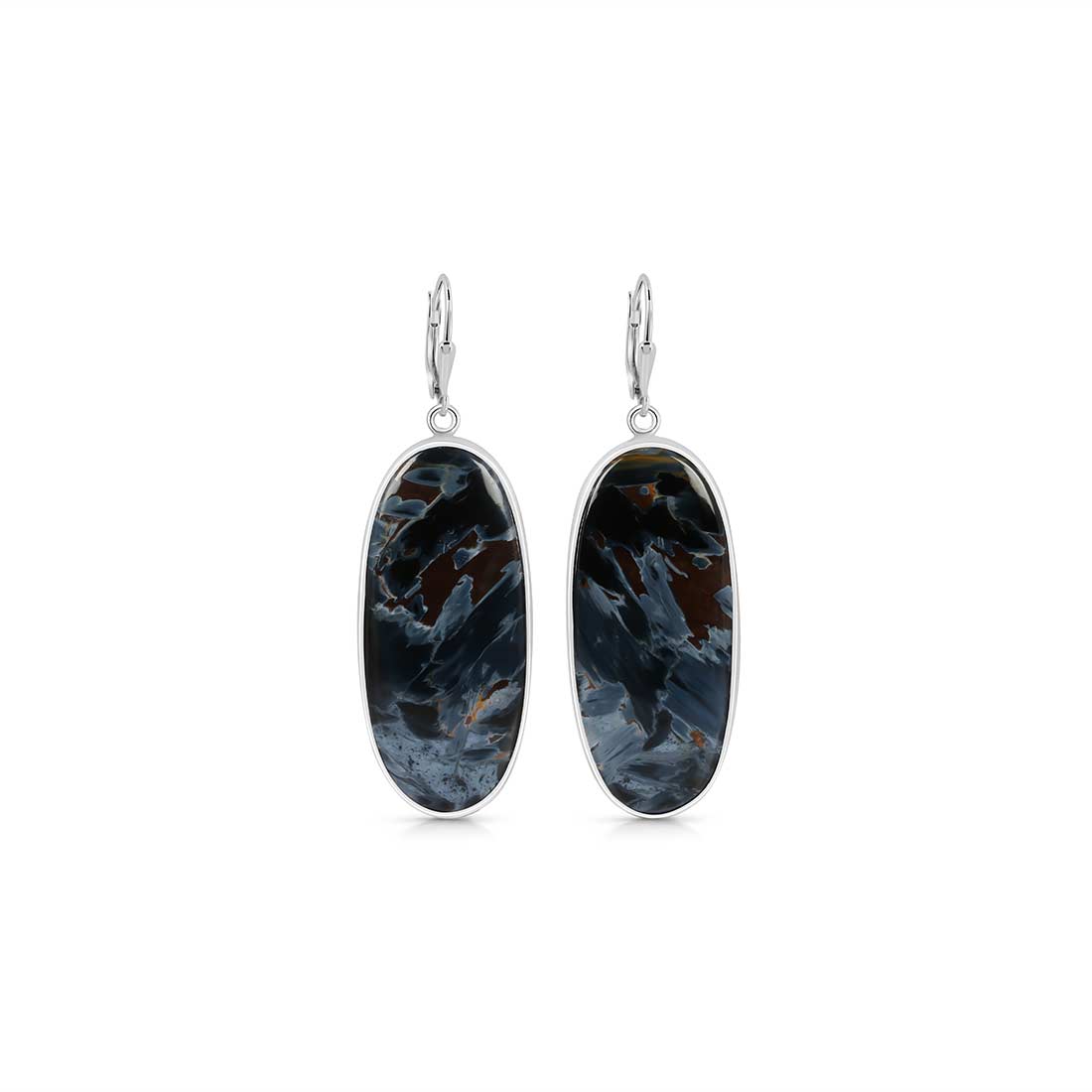 Pietersite Earring-(PIT-E-7.)