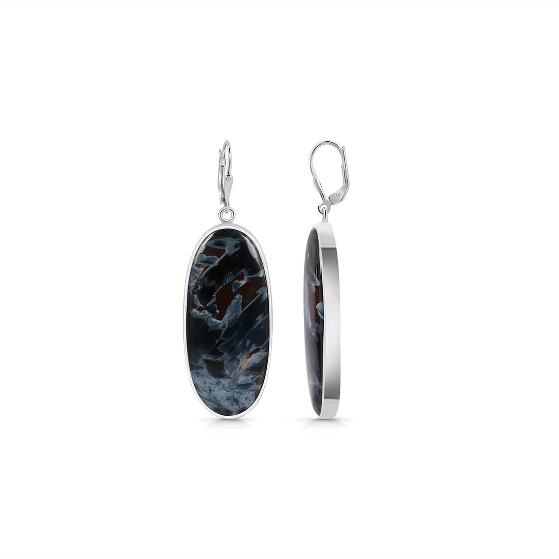 Pietersite Earring-(PIT-E-7.)