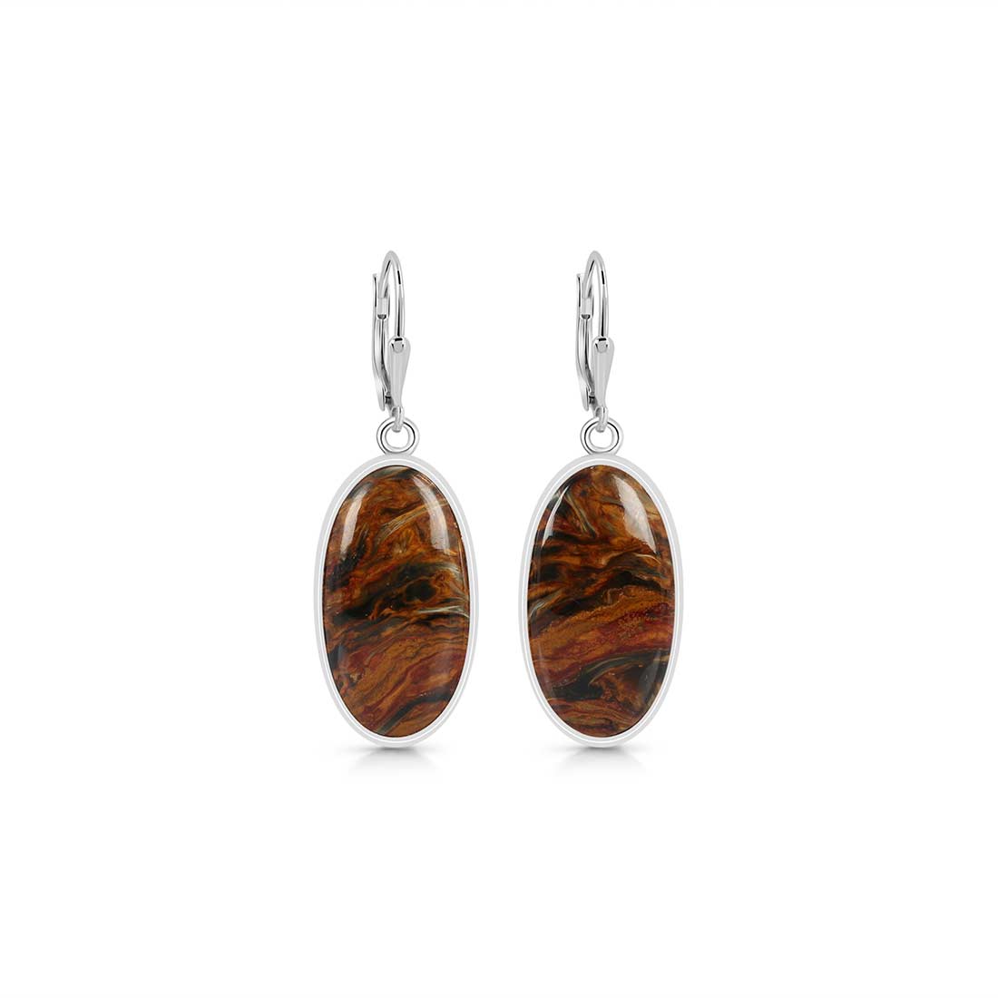 Pietersite Earring-(PIT-E-8.)
