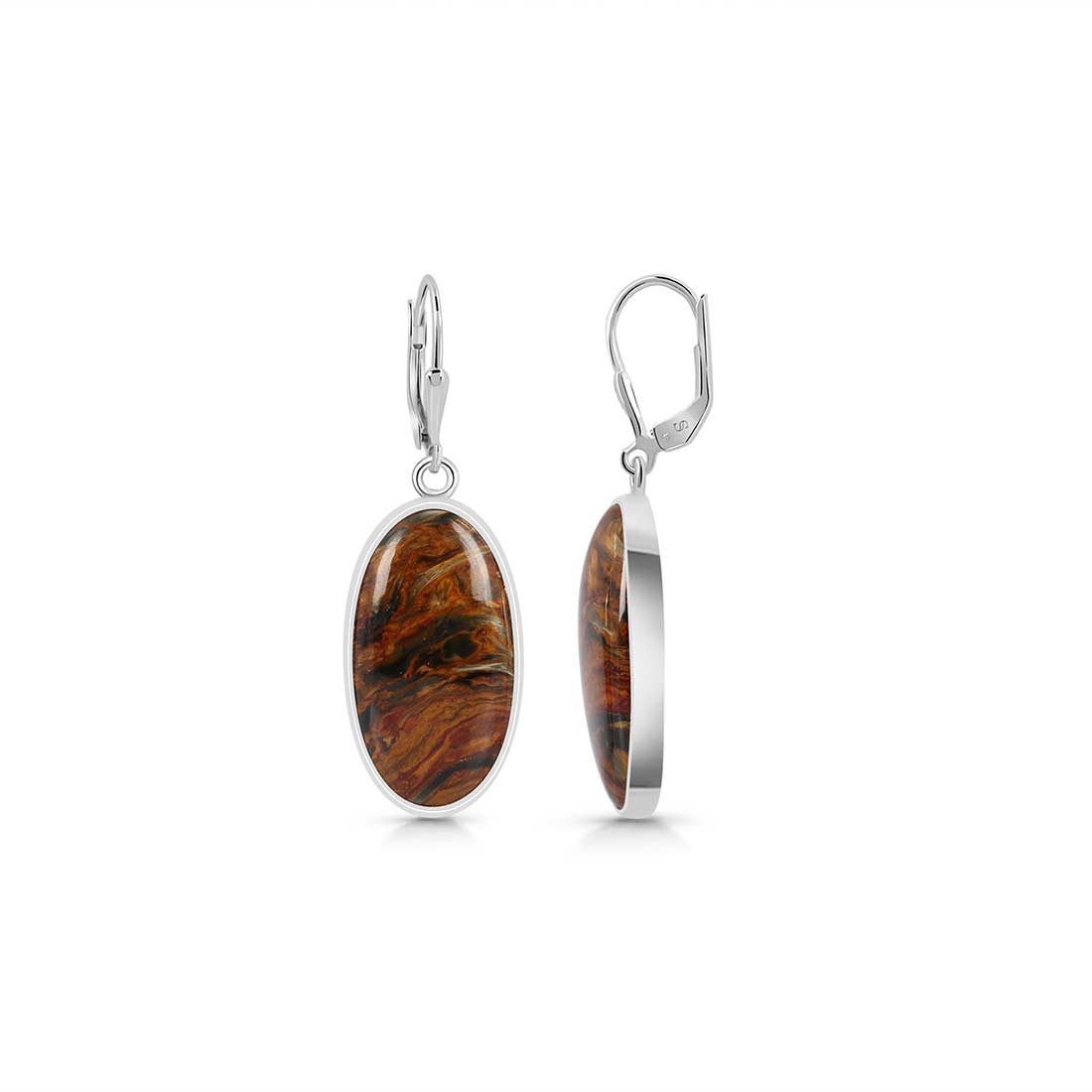 Pietersite Earring-(PIT-E-8.)