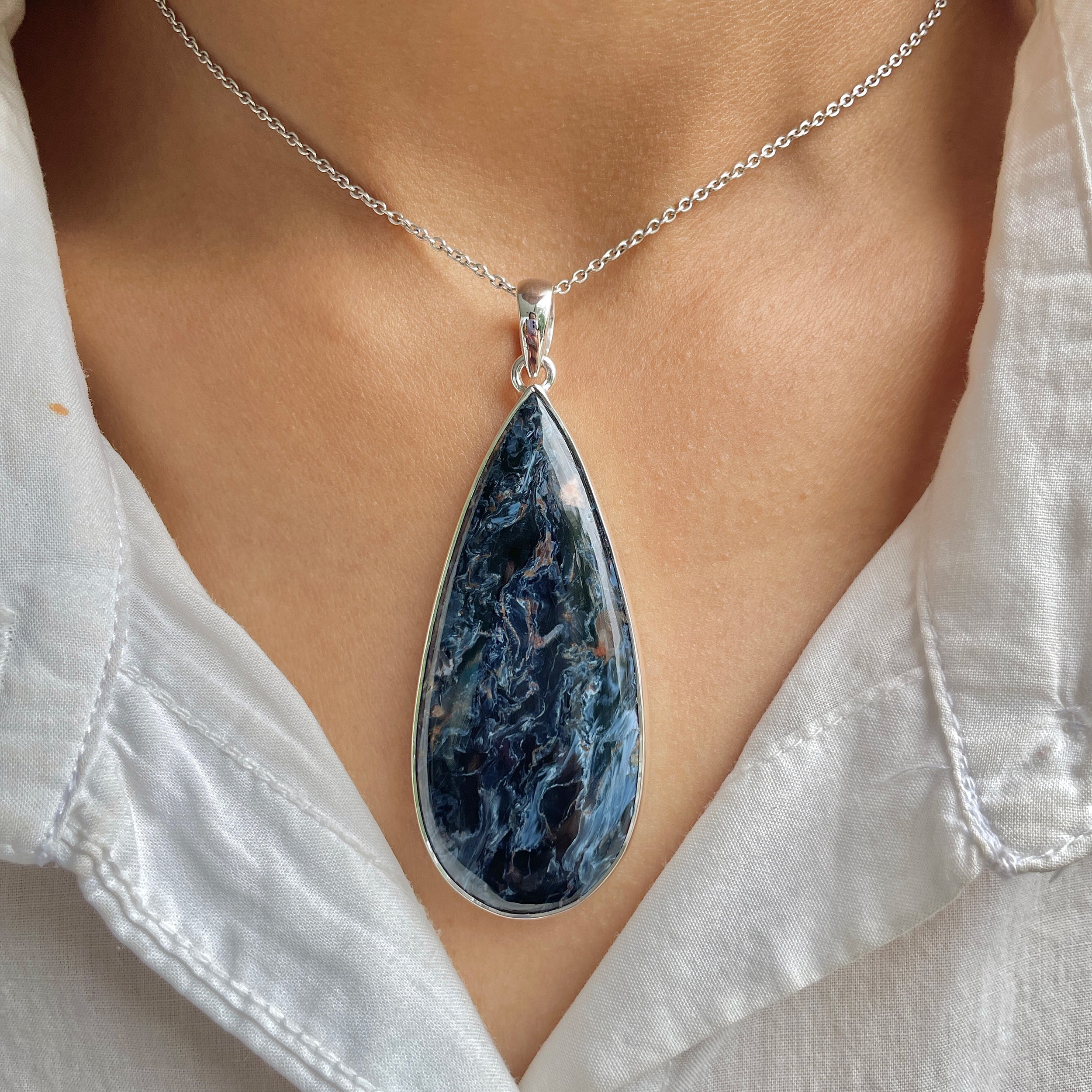 Pietersite Pendant-(PIT-P-112.)