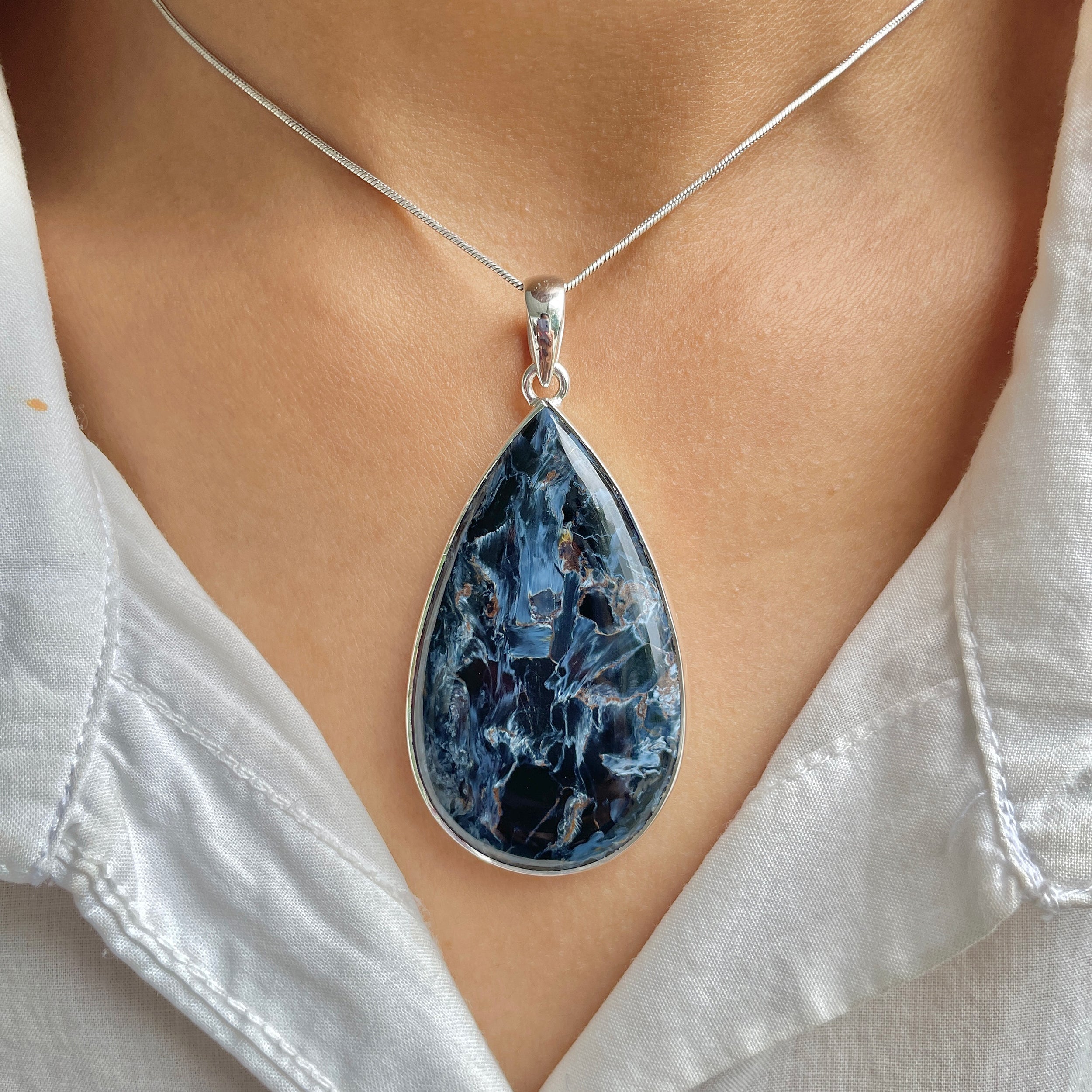 Pietersite Pendant-(PIT-P-119.)