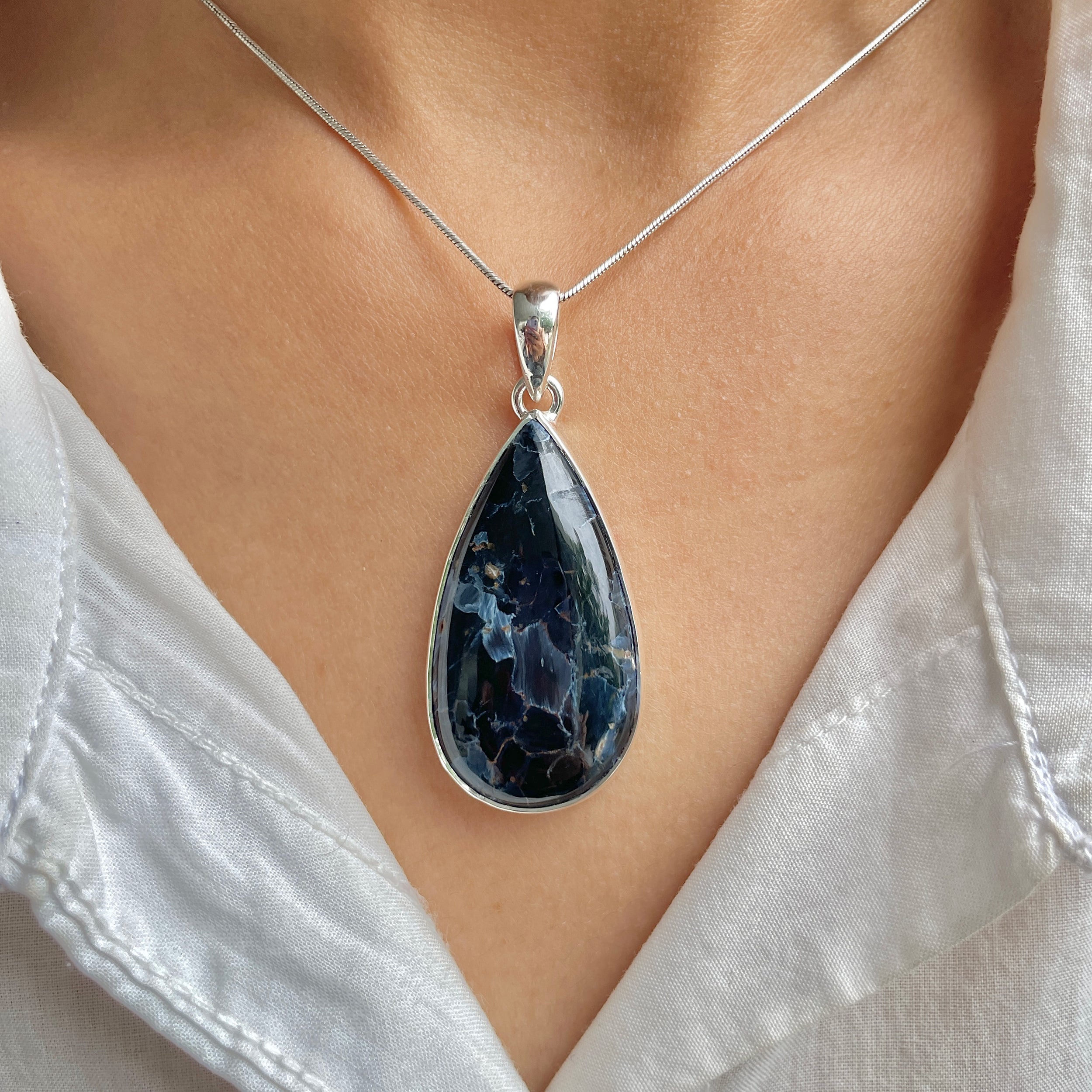 Pietersite Pendant-(PIT-P-122.)