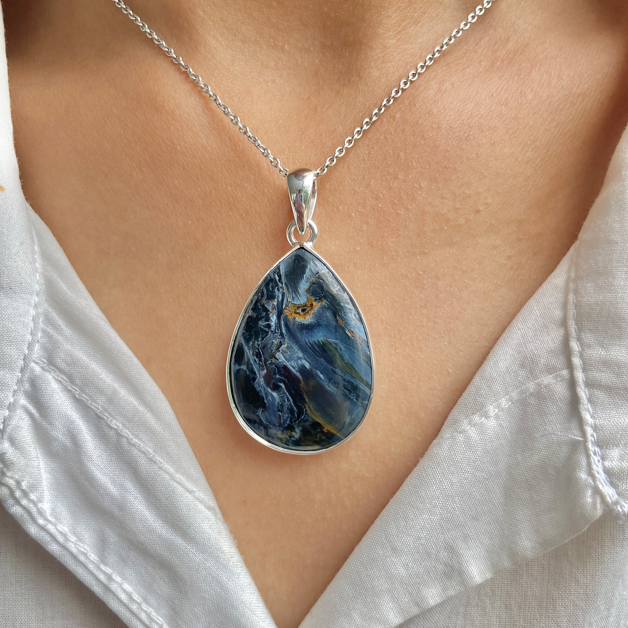 Pietersite Pendant-(PIT-P-129.)