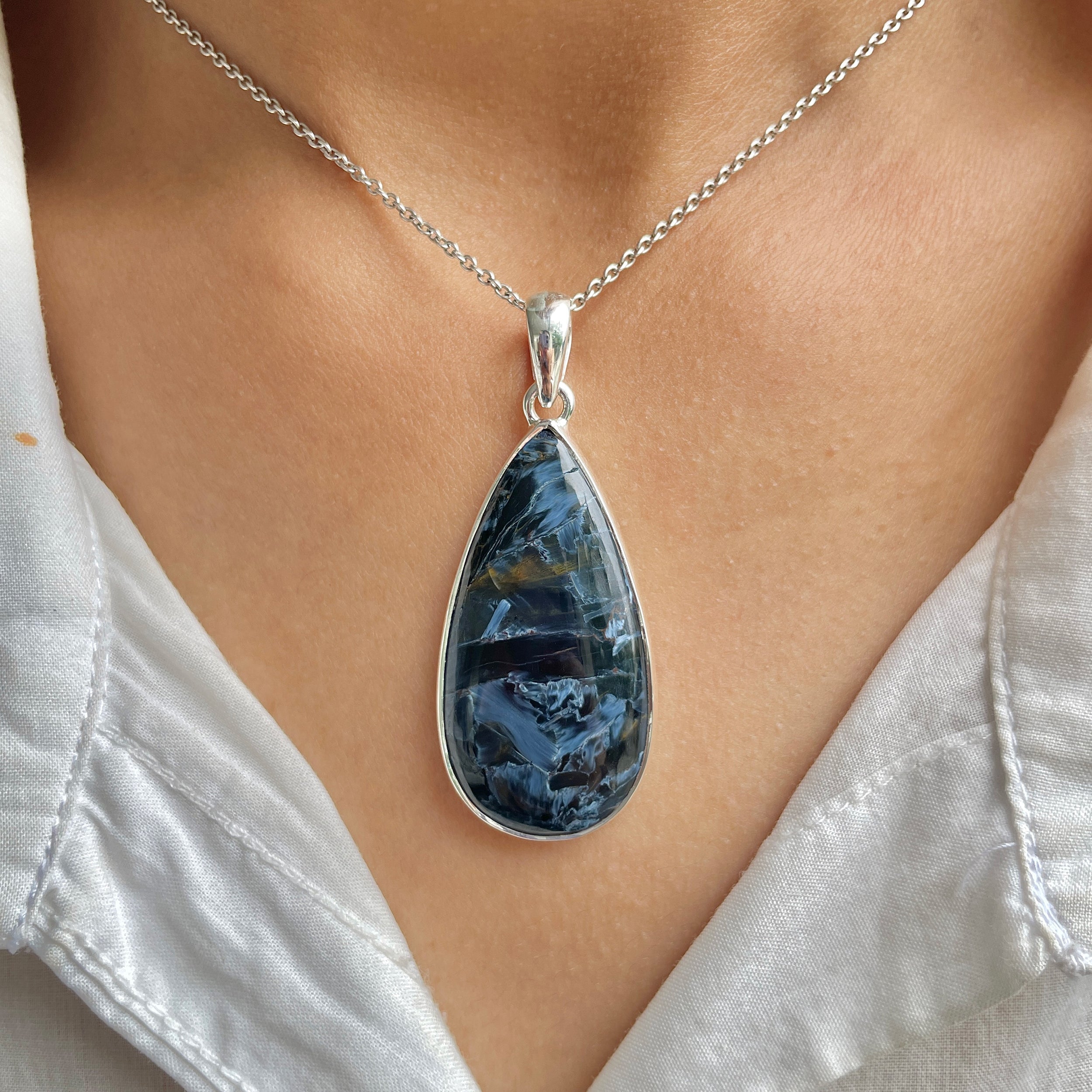 Pietersite Pendant-(PIT-P-135.)