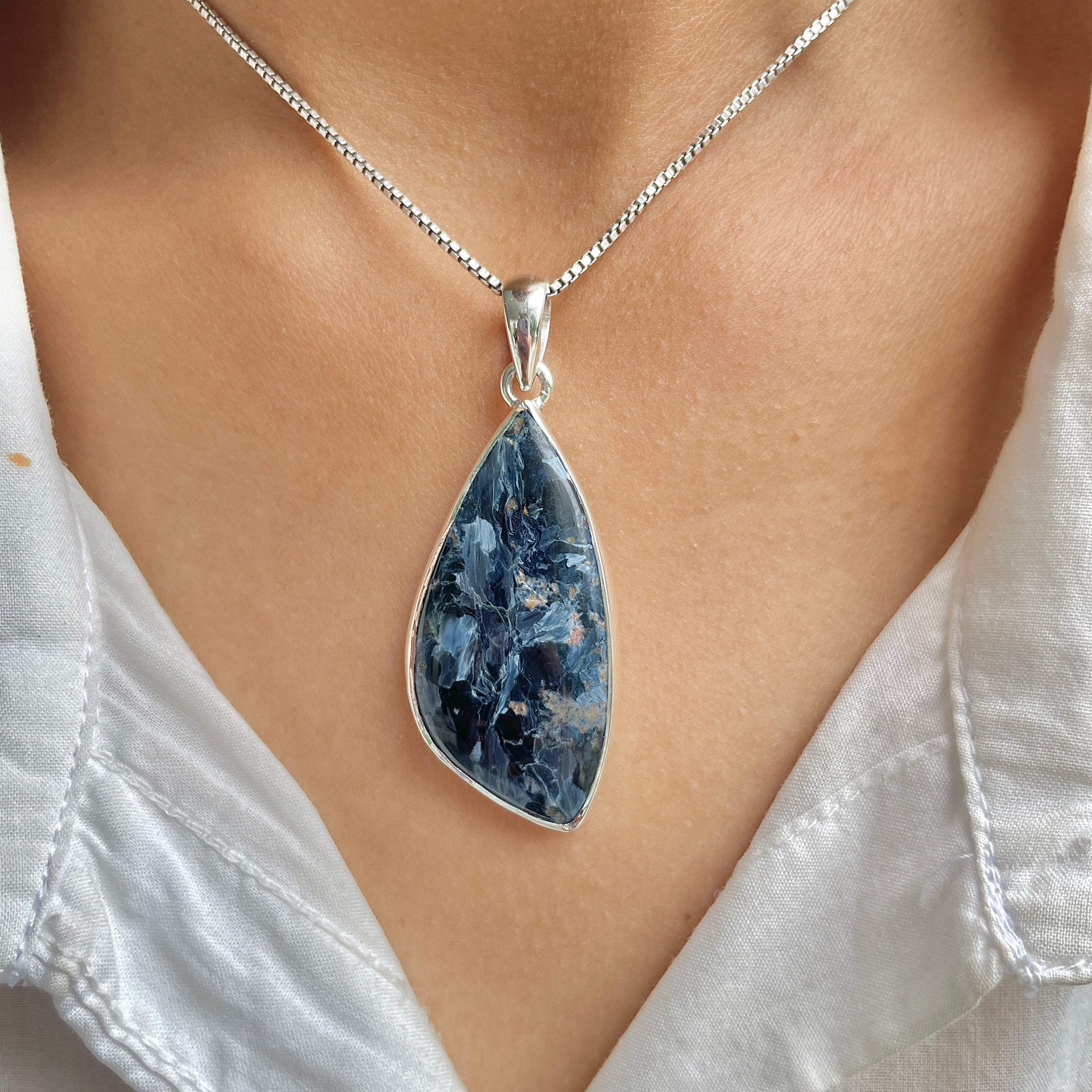 Pietersite Pendant-(PIT-P-136.)