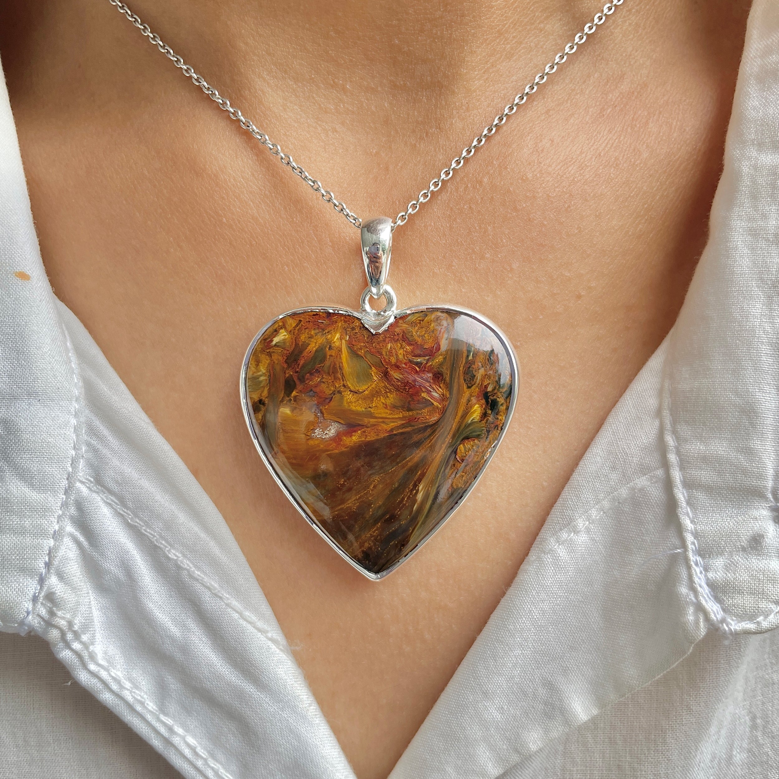 Pietersite Pendant-(PIT-P-140.)