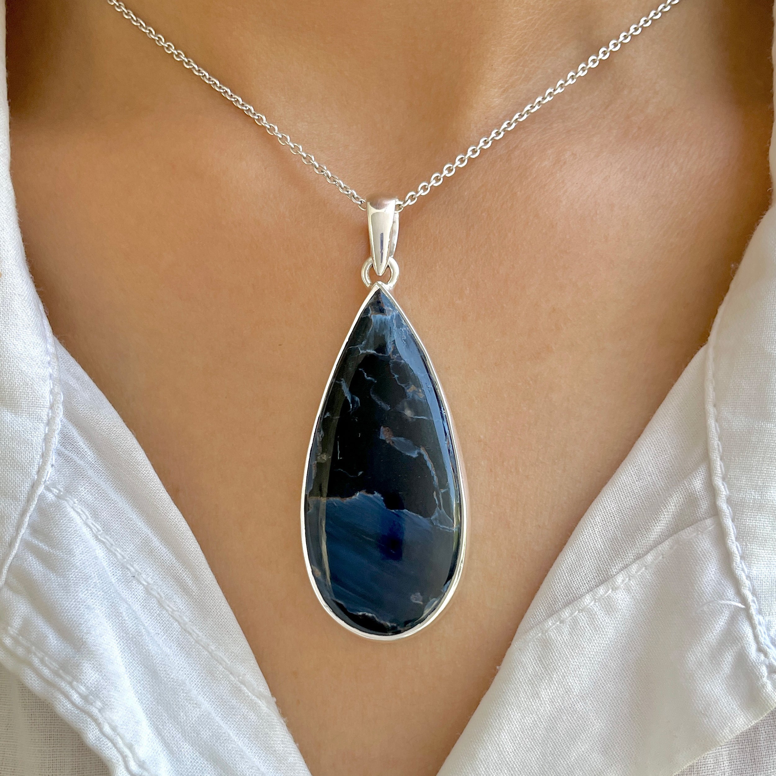 Pietersite Pendant-(PIT-P-142.)