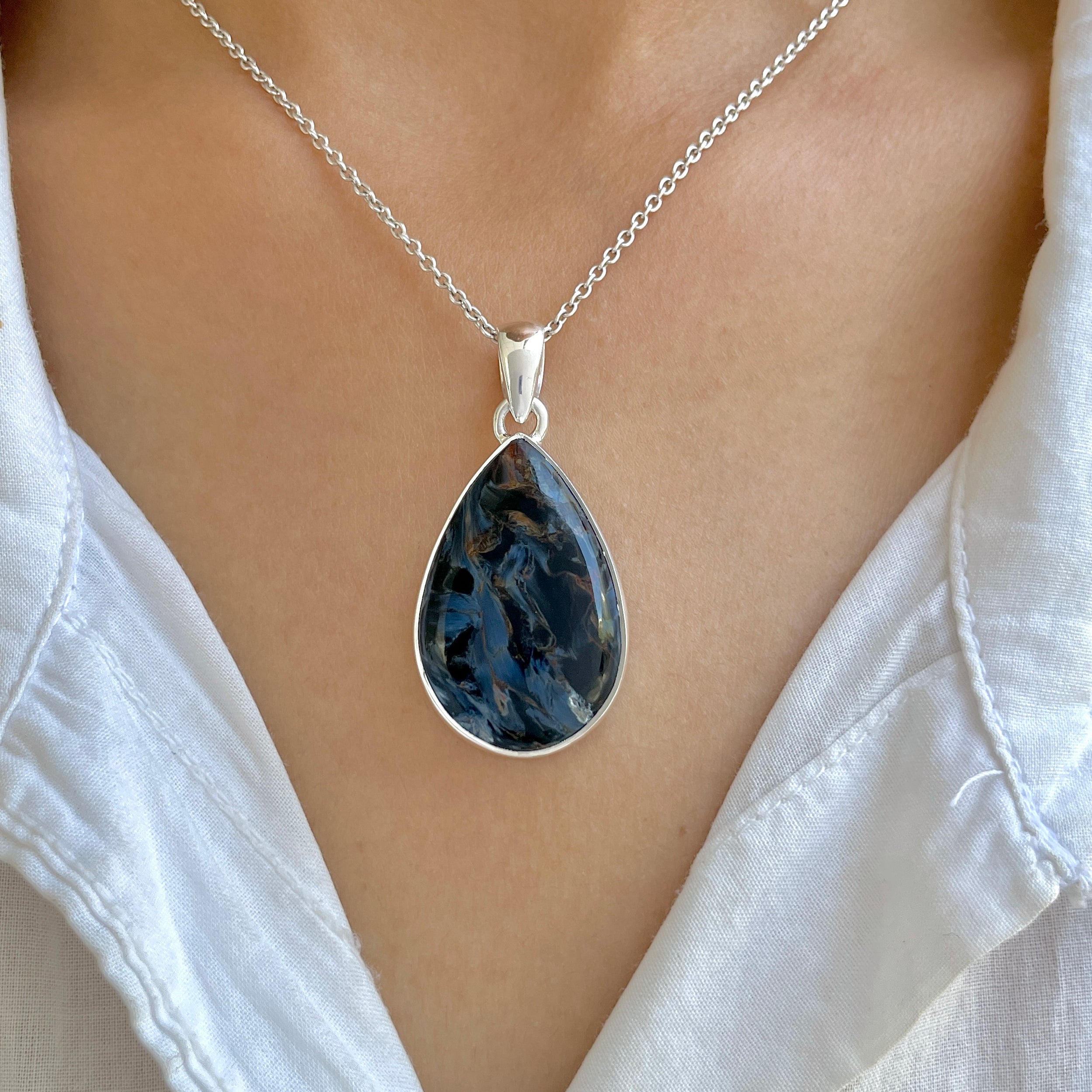 Pietersite Pendant-(PIT-P-154.)