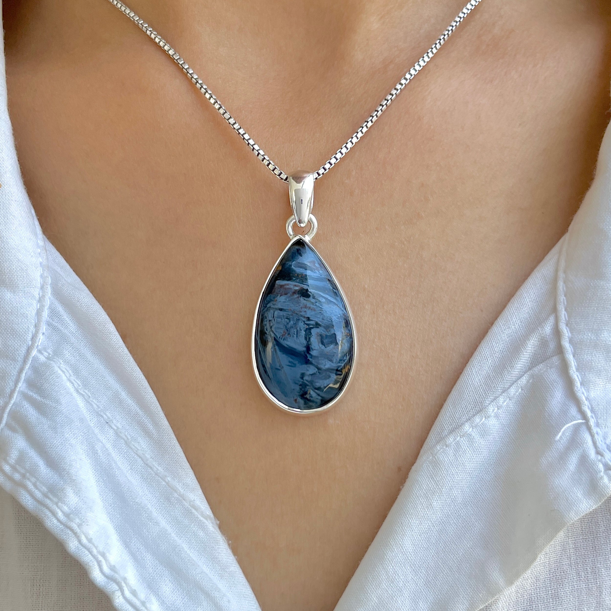 Pietersite Pendant-(PIT-P-155.)