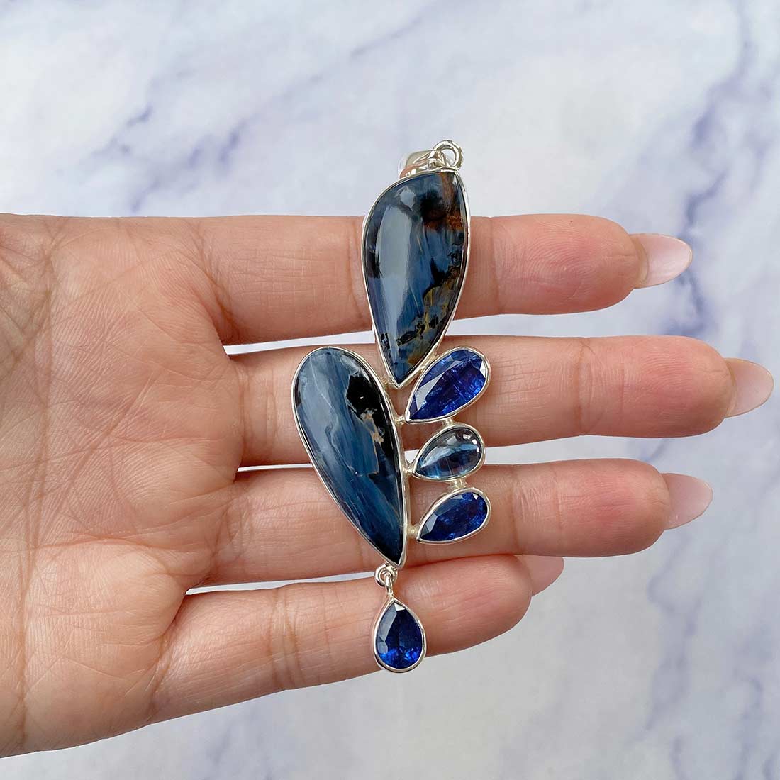 Pietersite Pendant-(PIT-P-34.)