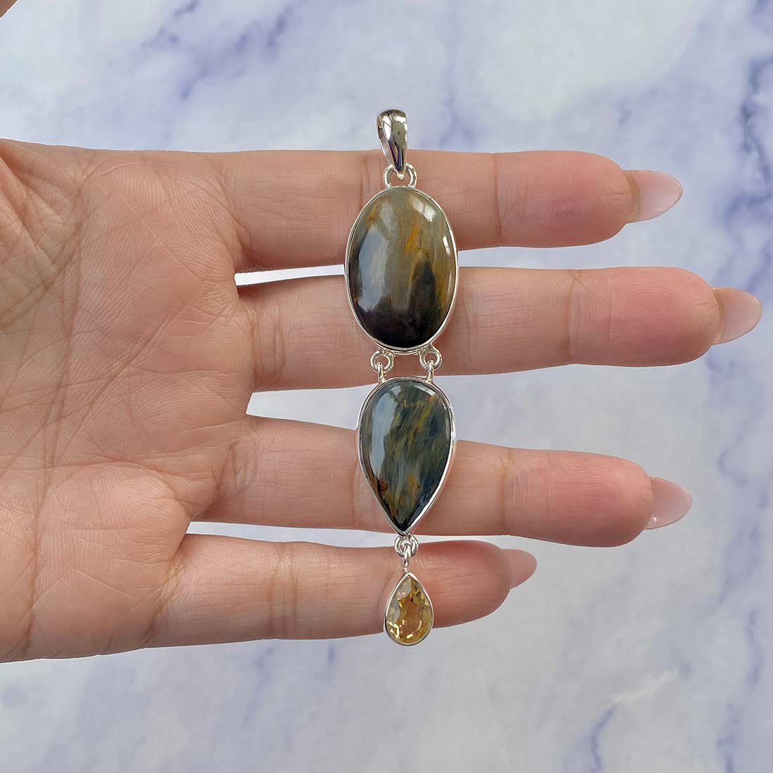 Pietersite Pendant-(PIT-P-43.)