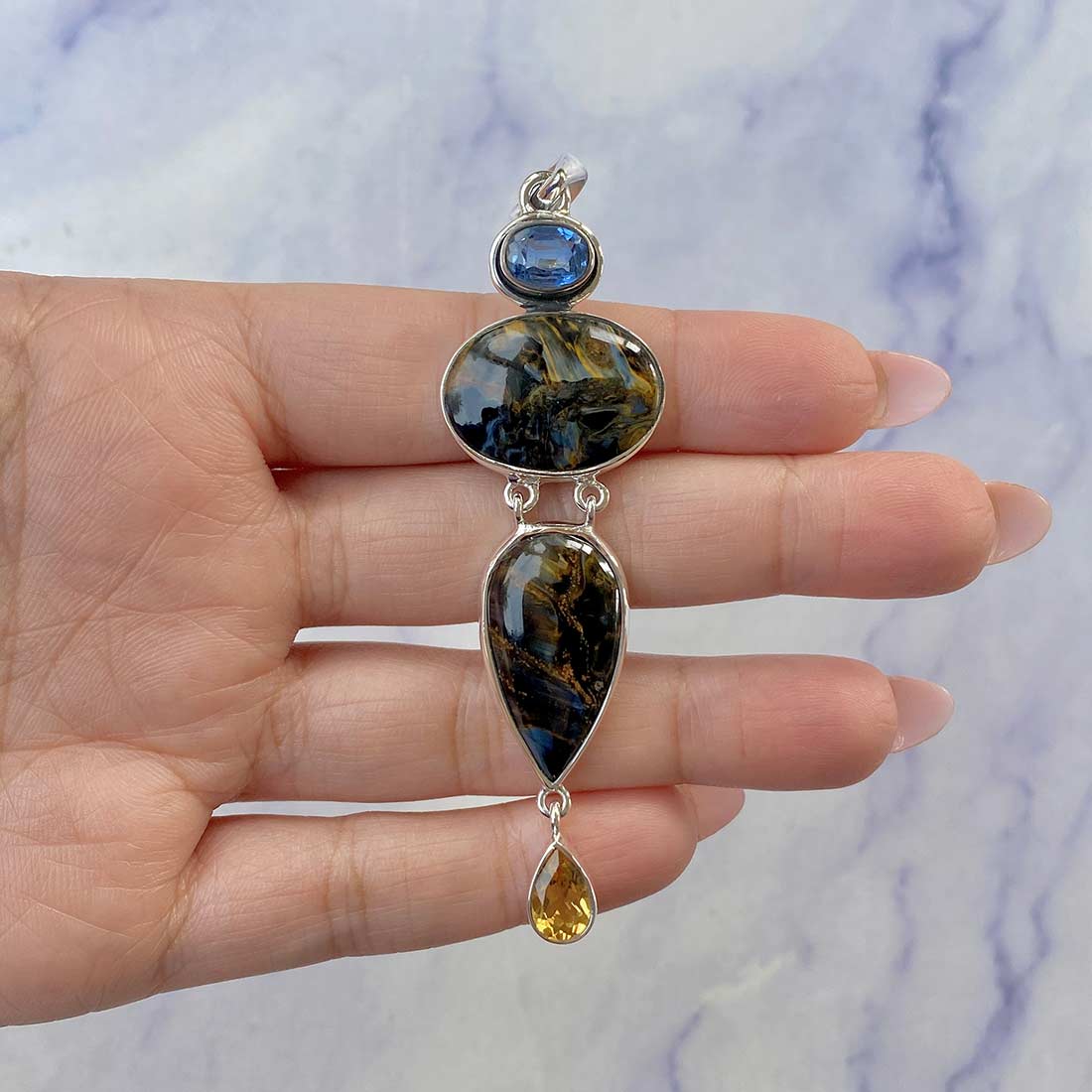 Pietersite Pendant-(PIT-P-45.)