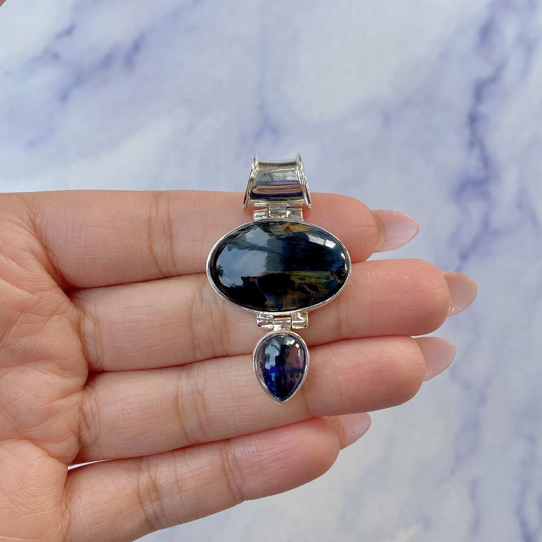 Pietersite Pendant-(PIT-P-48.)