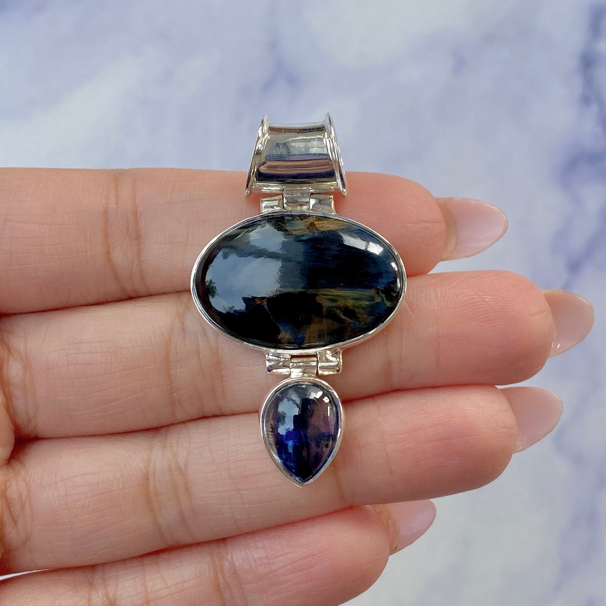 Pietersite Pendant-(PIT-P-48.)