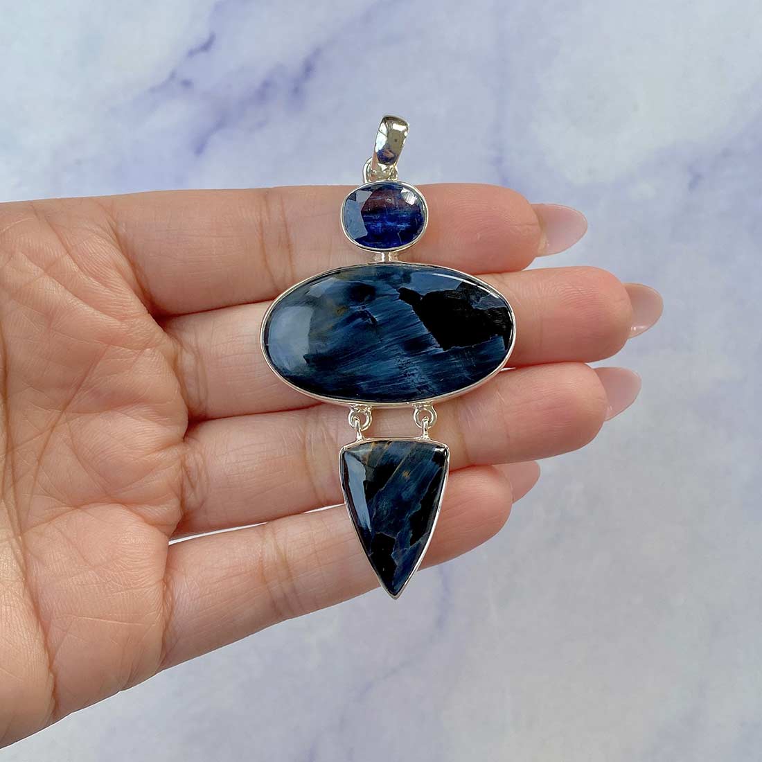 Pietersite Pendant-(PIT-P-50.)