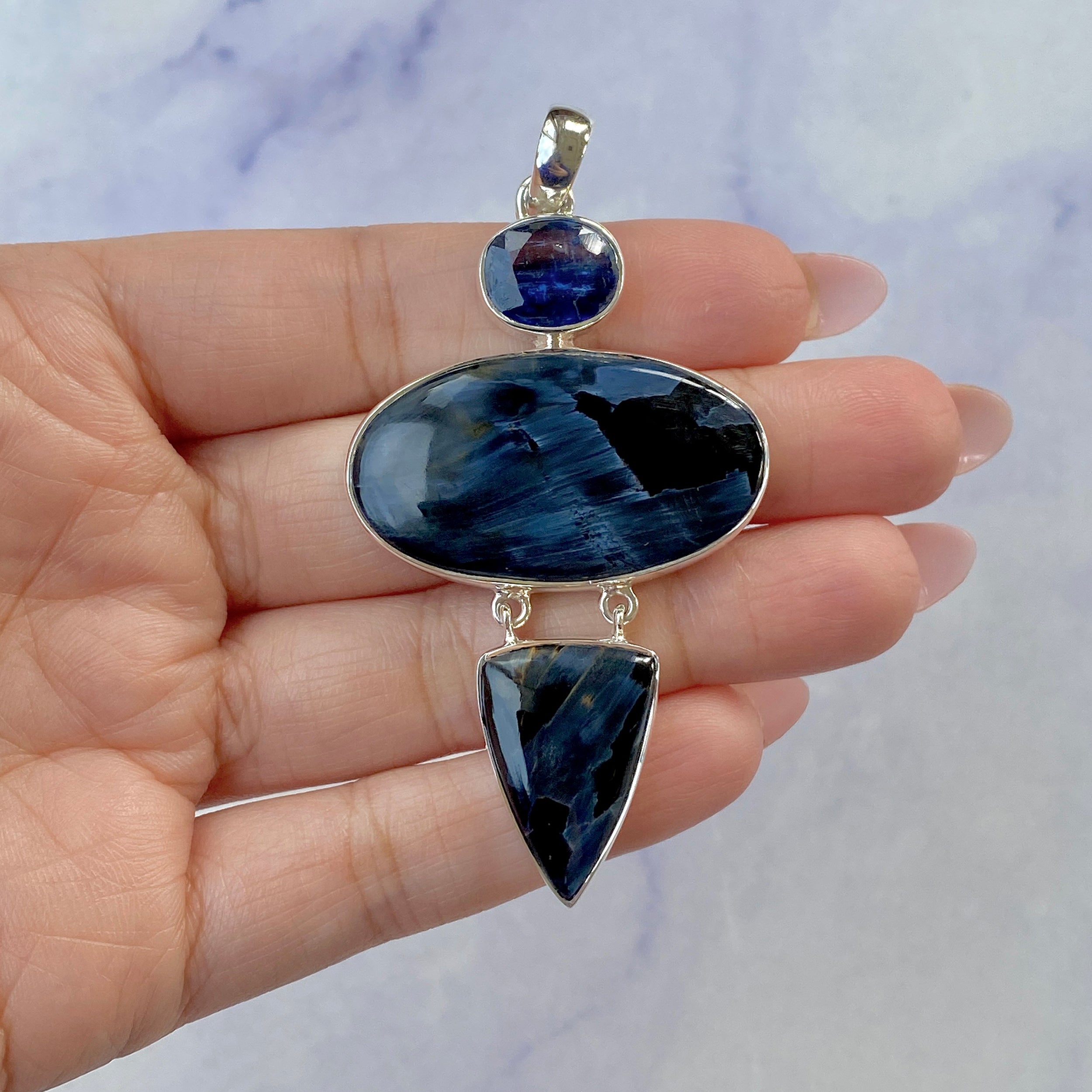 Pietersite Pendant-(PIT-P-50.)