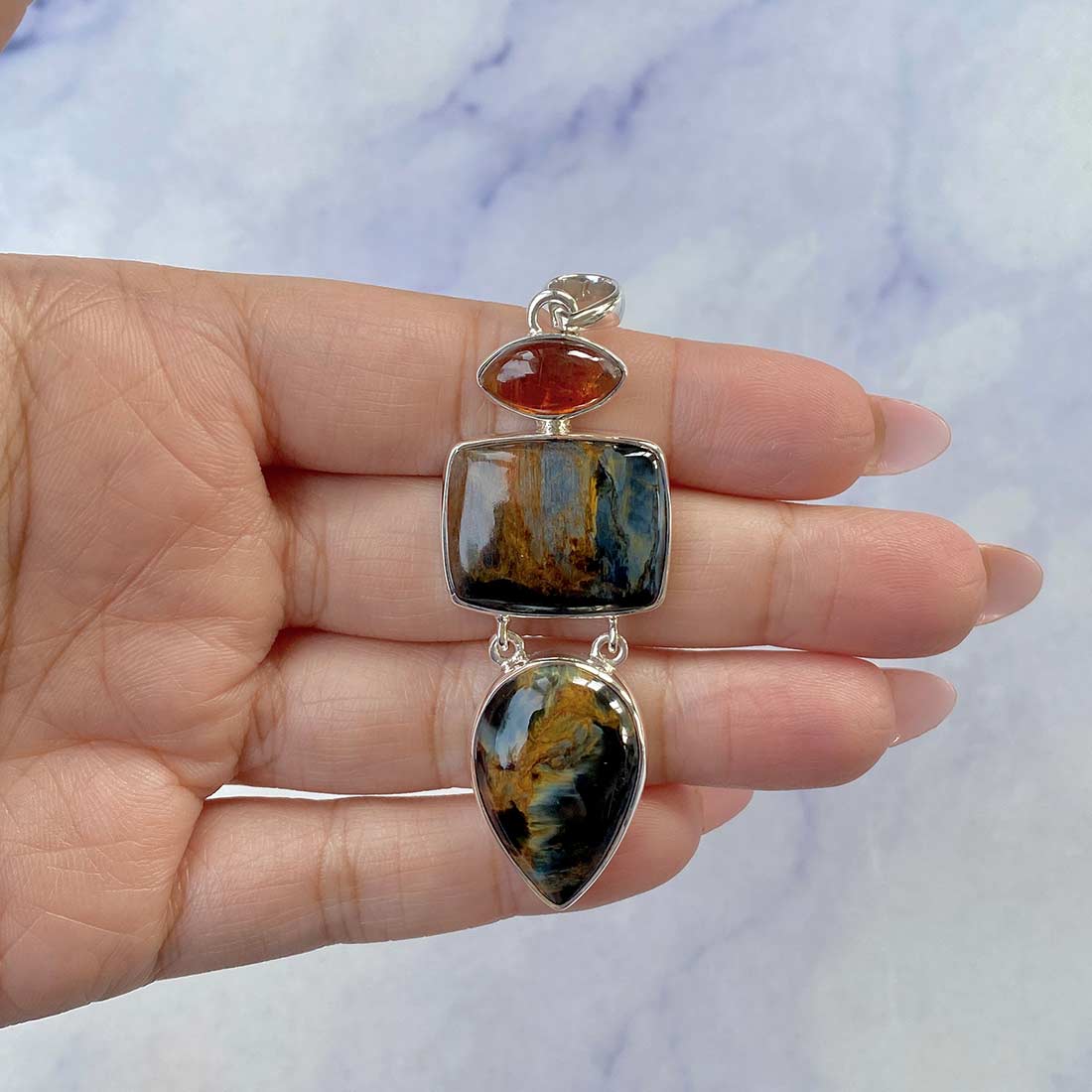Pietersite Pendant-(PIT-P-51.)