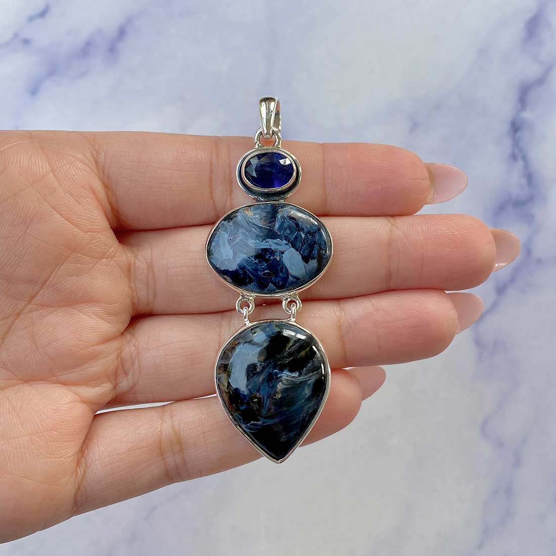 Pietersite Pendant-(PIT-P-54.)