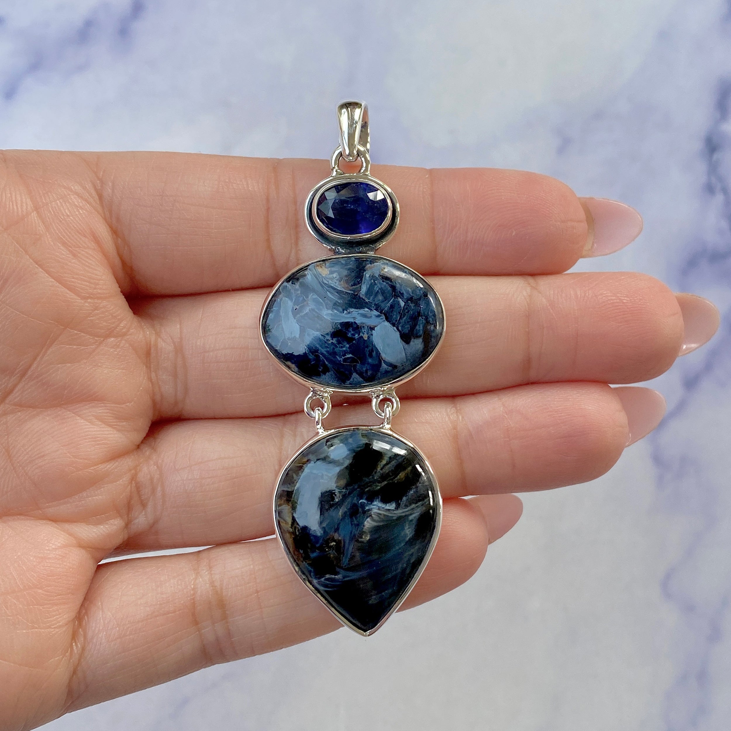 Pietersite Pendant-(PIT-P-54.)