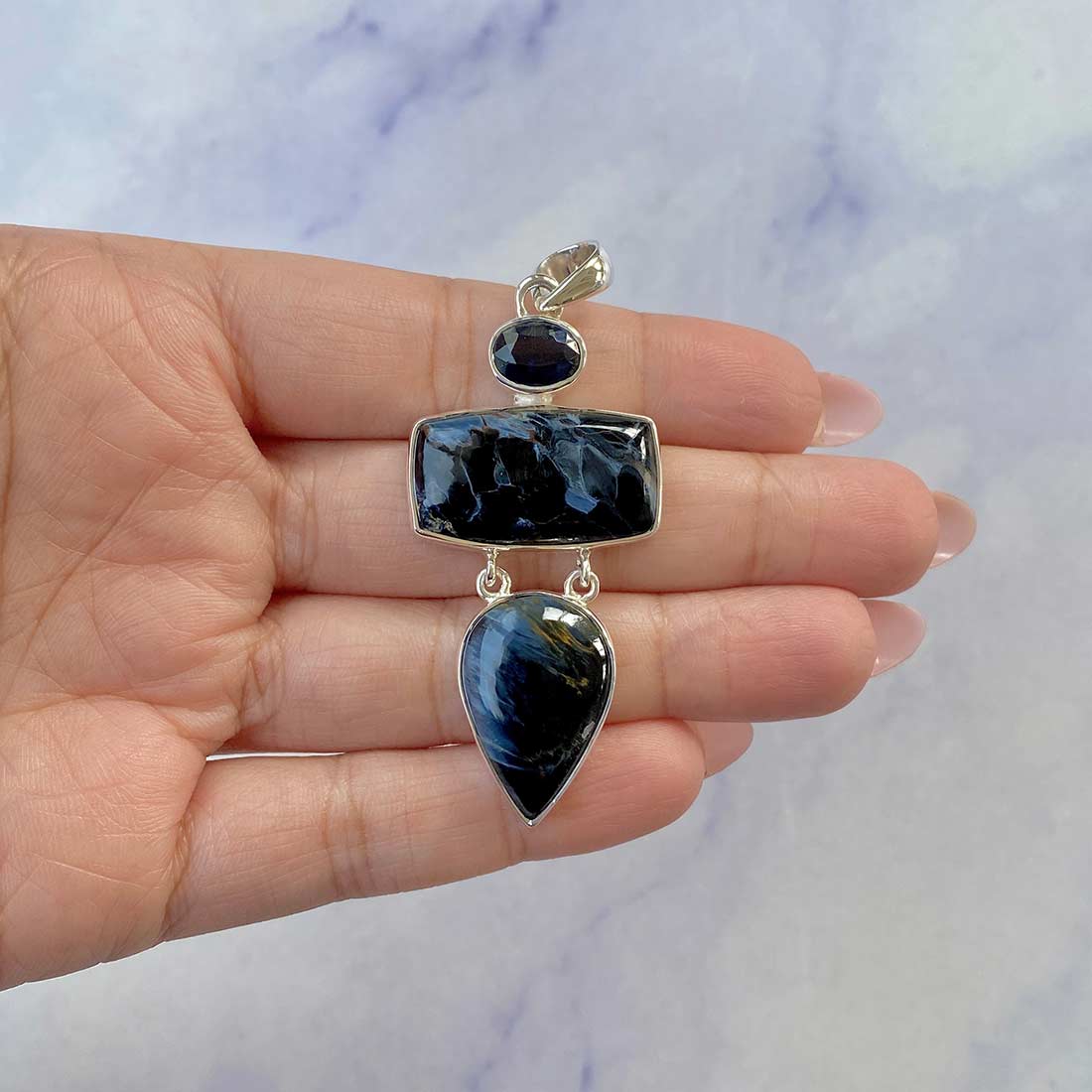 Pietersite Pendant-(PIT-P-57.)