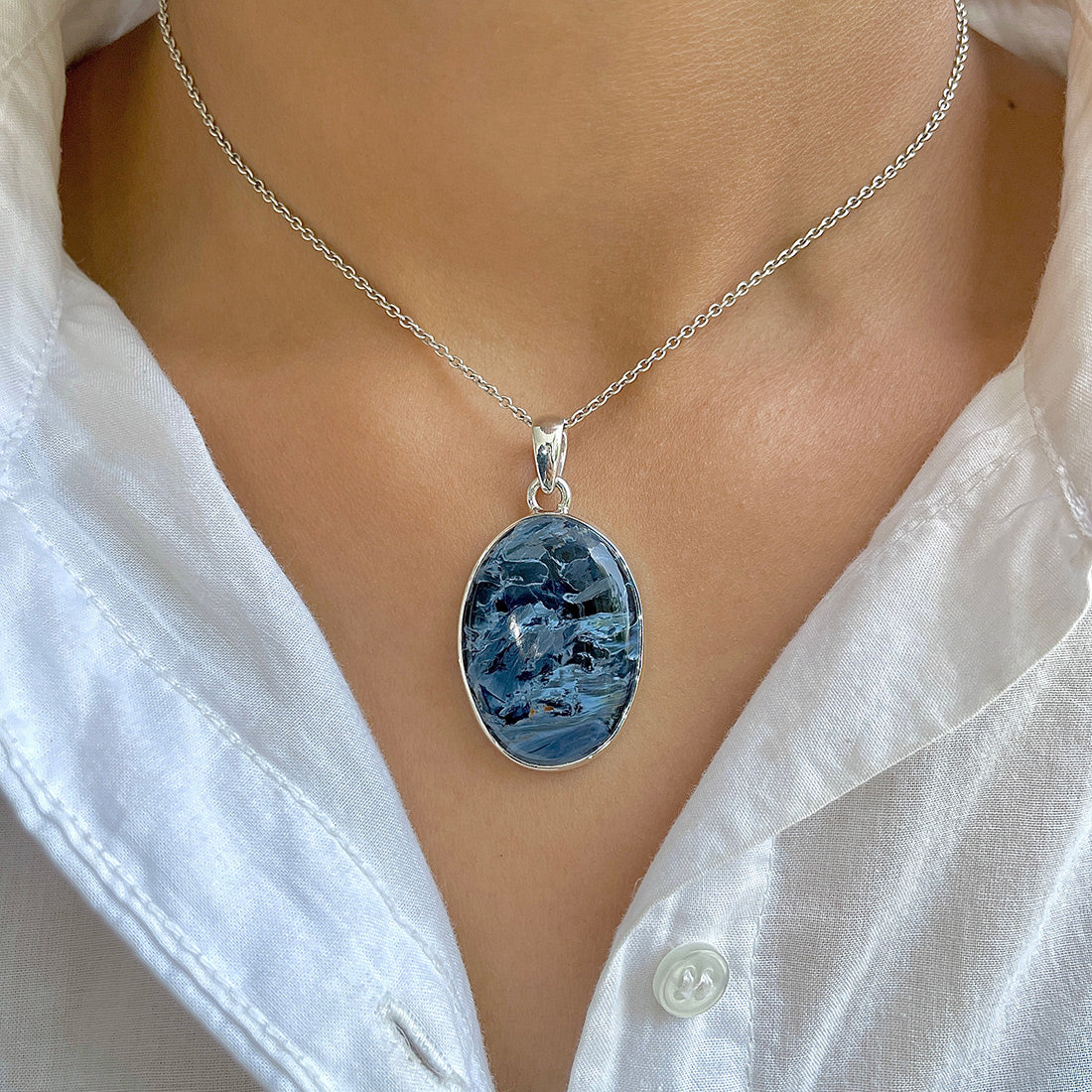 Pietersite Pendant-(PIT-P-58.)