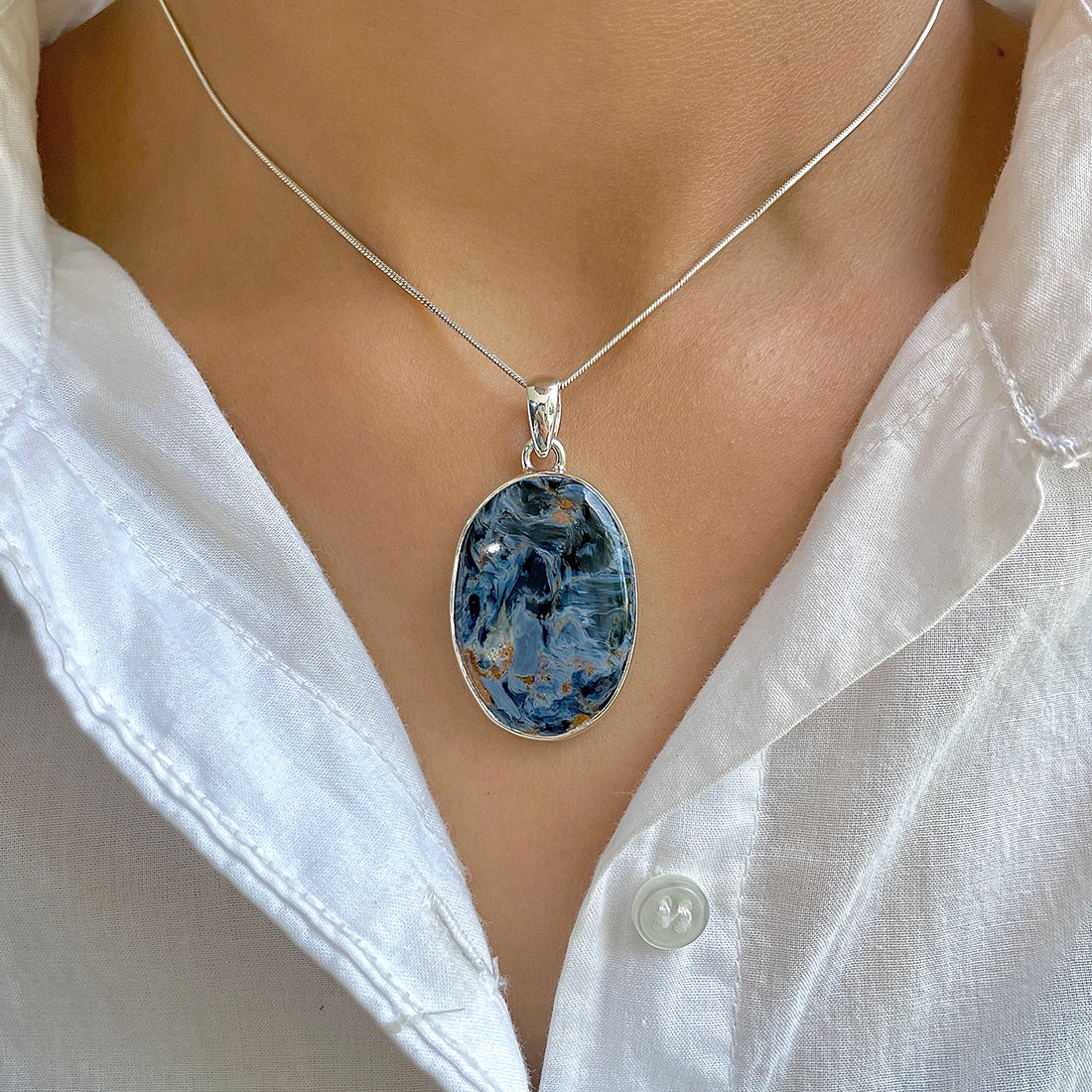 Pietersite Pendant-(PIT-P-60.)