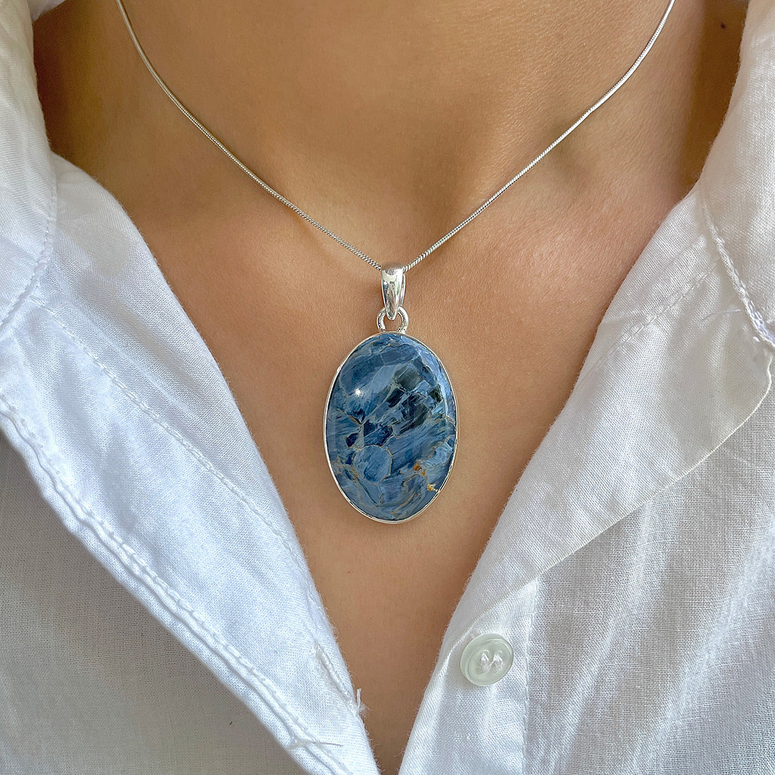 Pietersite Pendant-(PIT-P-61.)