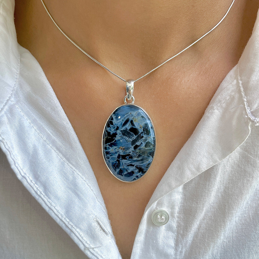 Pietersite Pendant-(PIT-P-70.)