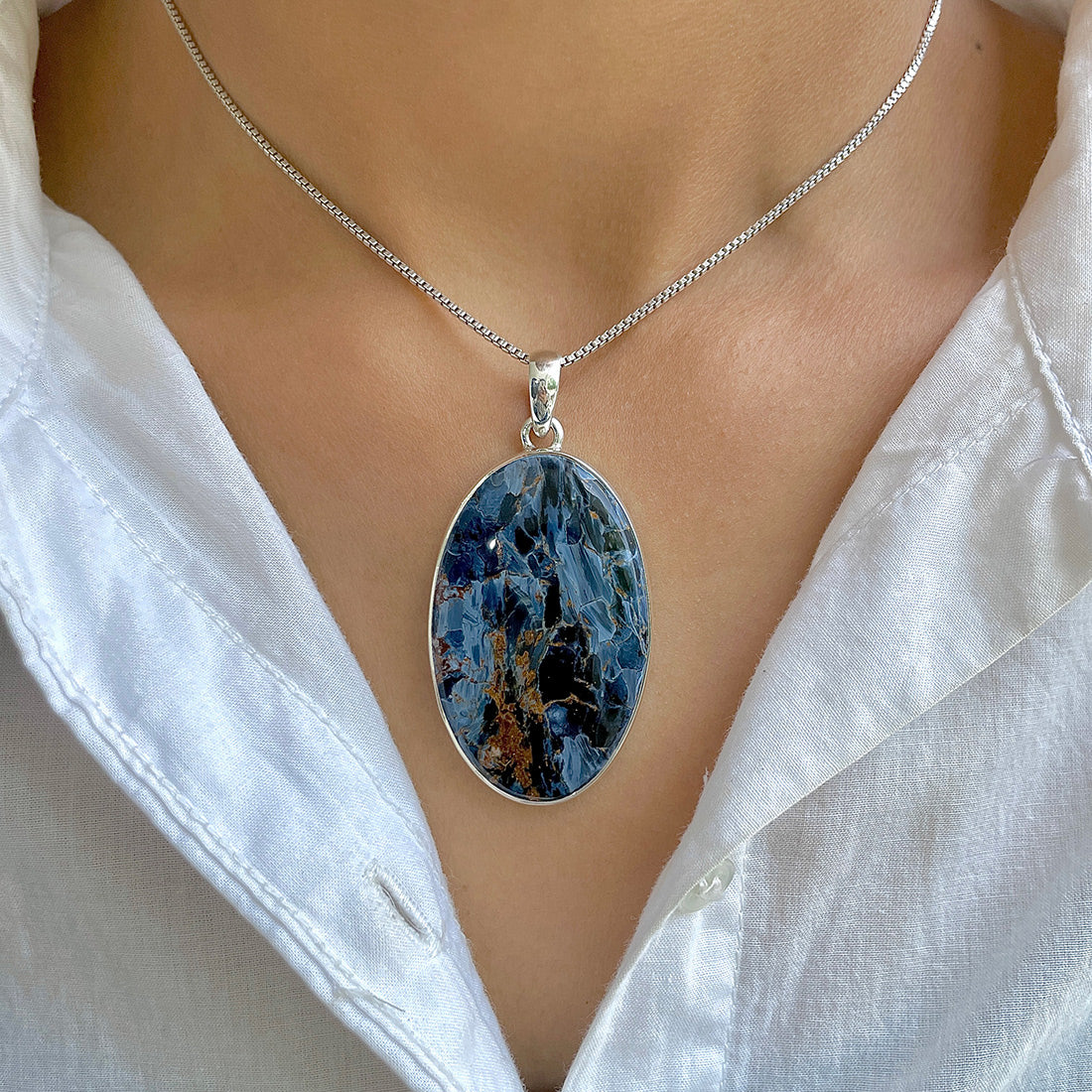 Pietersite Pendant-(PIT-P-76.)