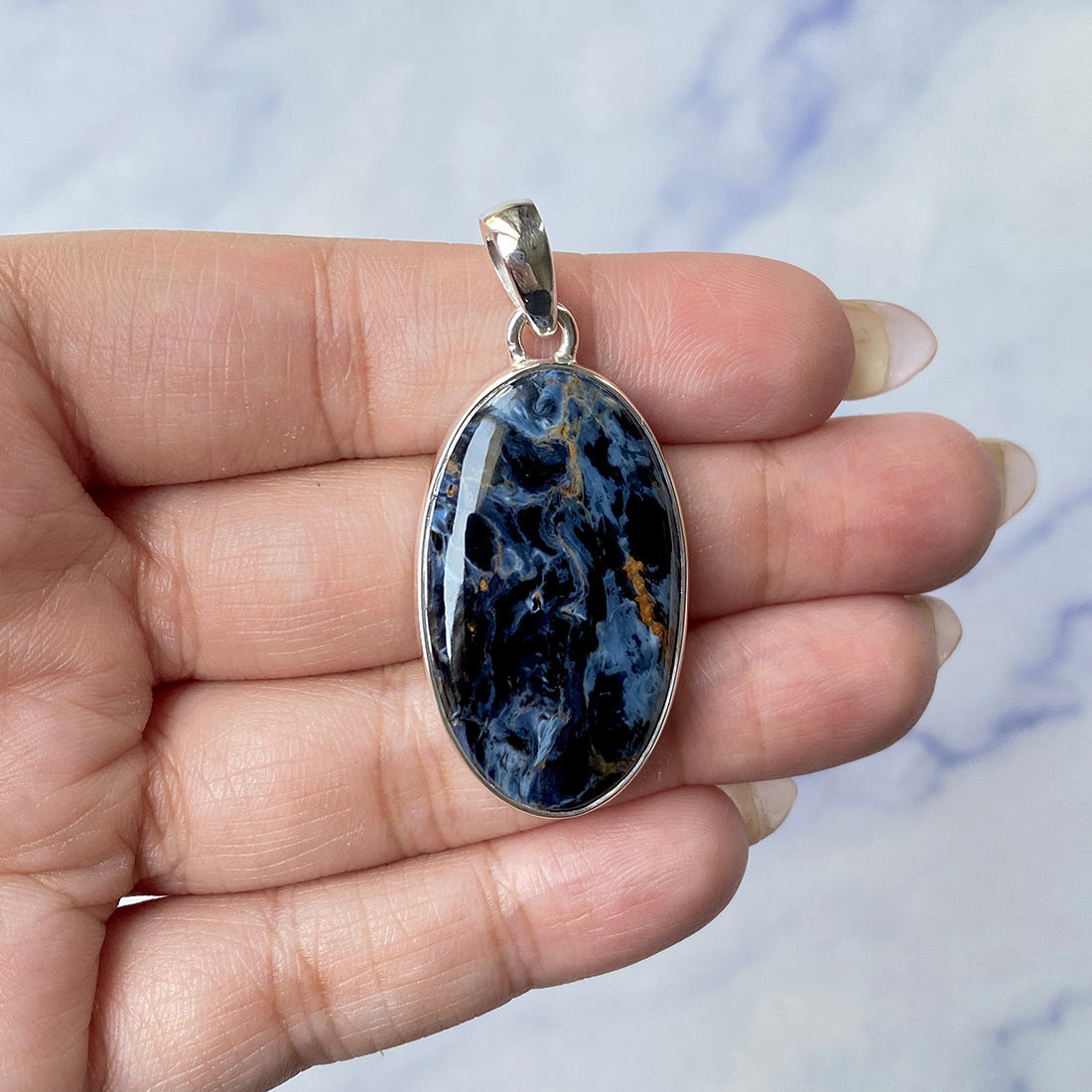 Pietersite Pendant-(PIT-P-80.)