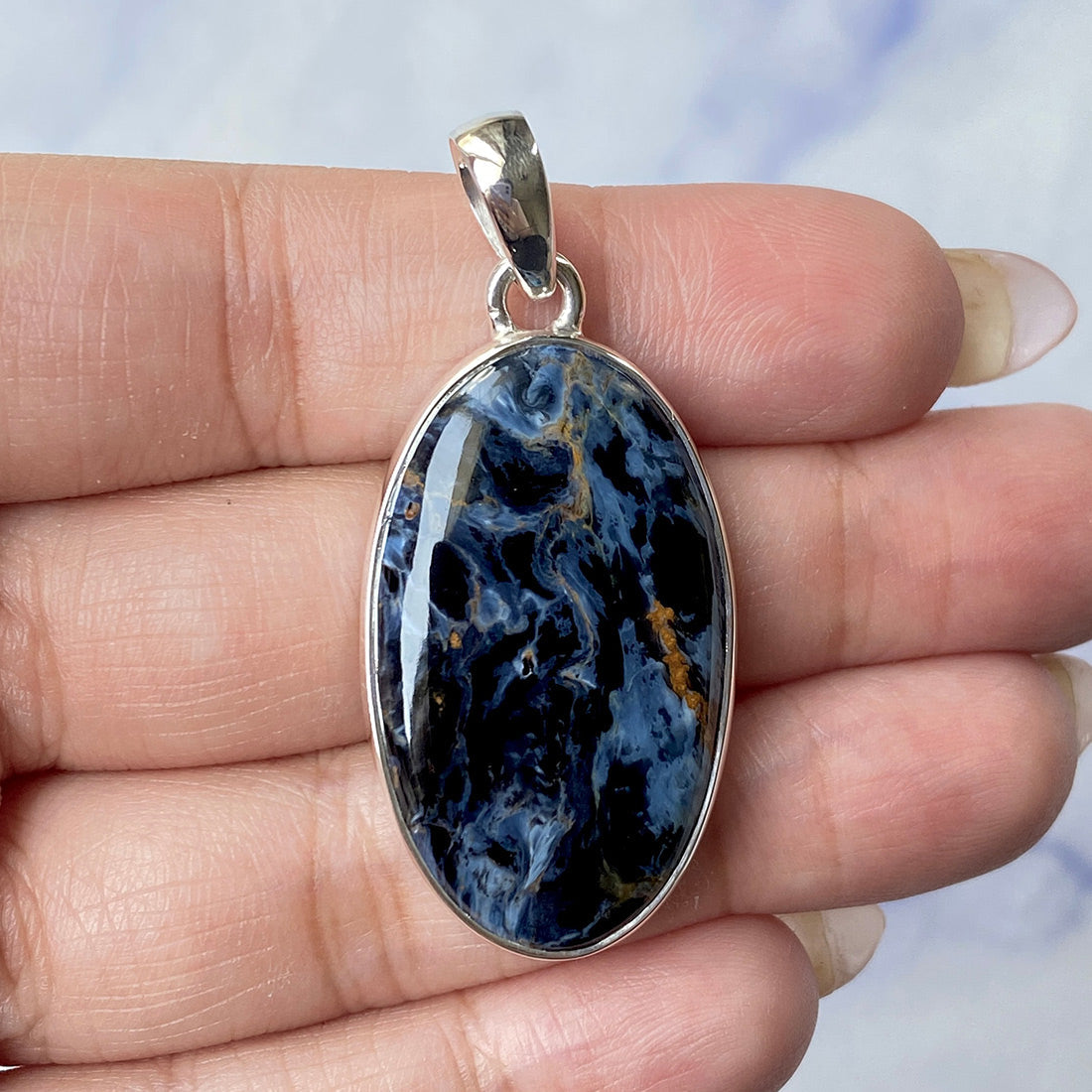 Pietersite Pendant-(PIT-P-80.)