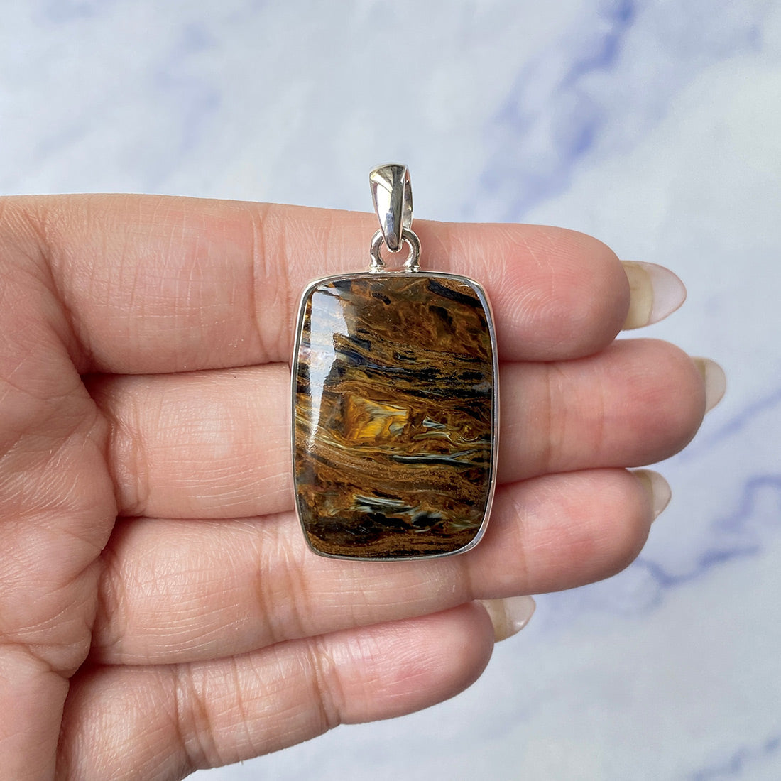 Pietersite Pendant-(PIT-P-85.)