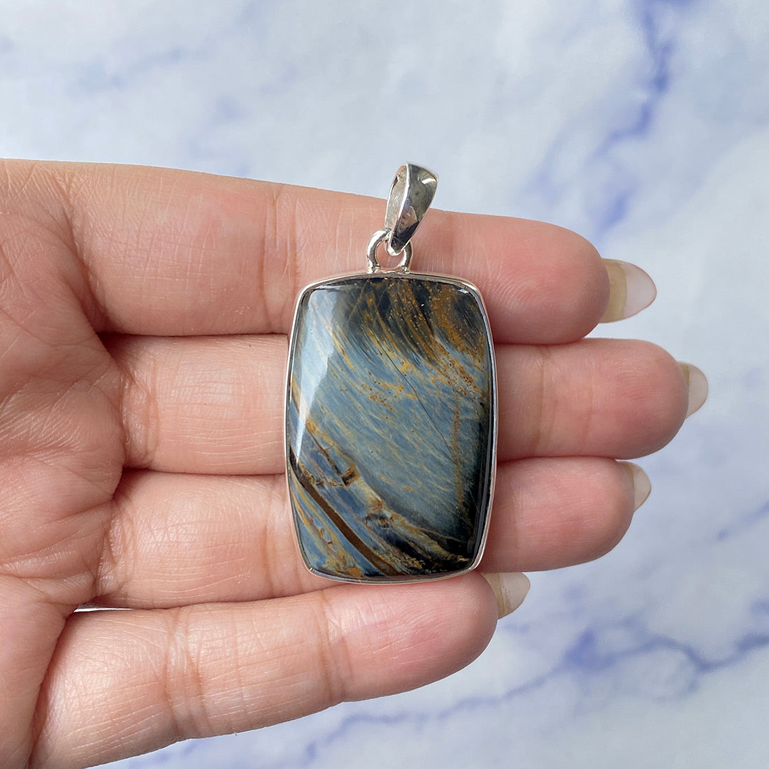 Pietersite Pendant-(PIT-P-89.)