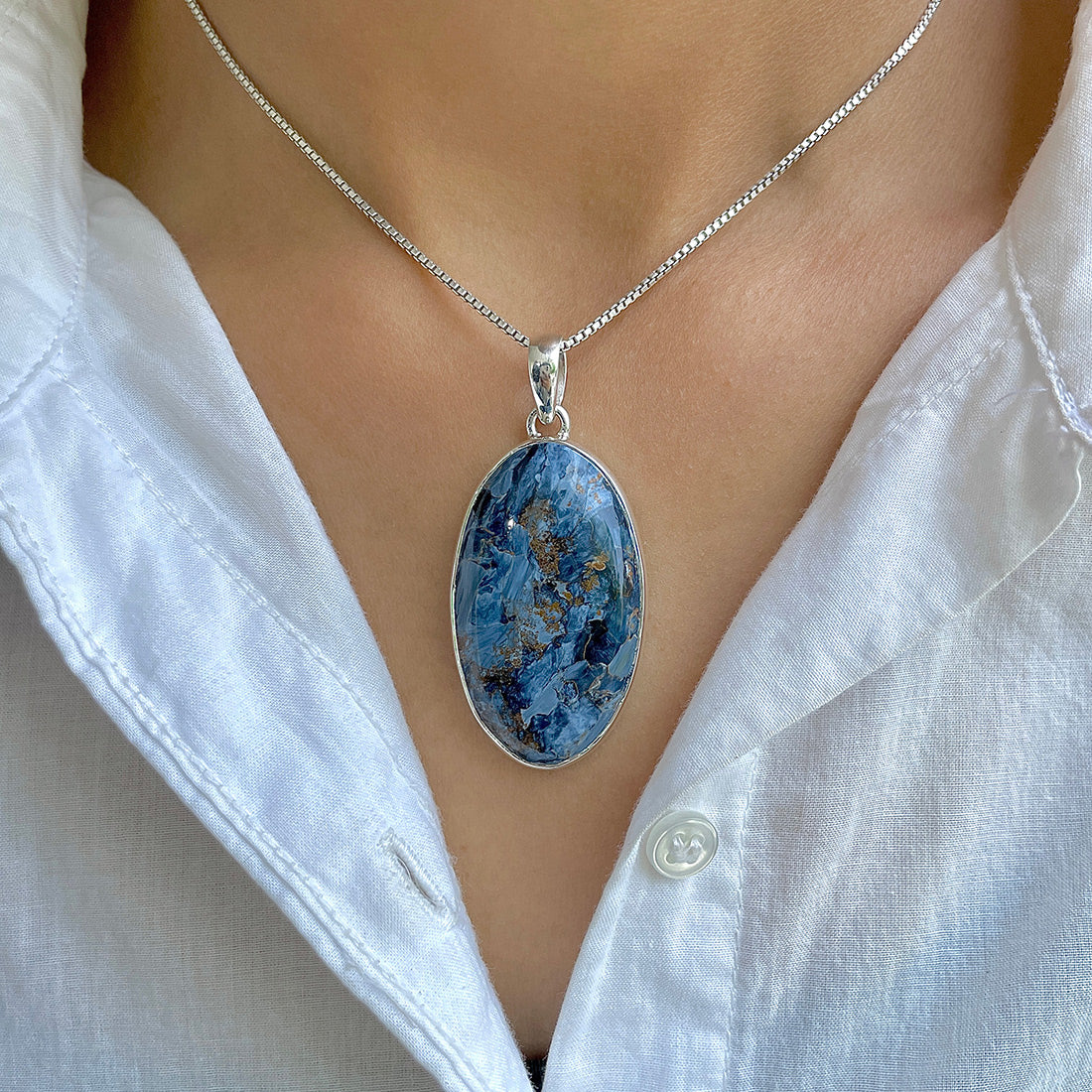 Pietersite Pendant-(PIT-P-93.)