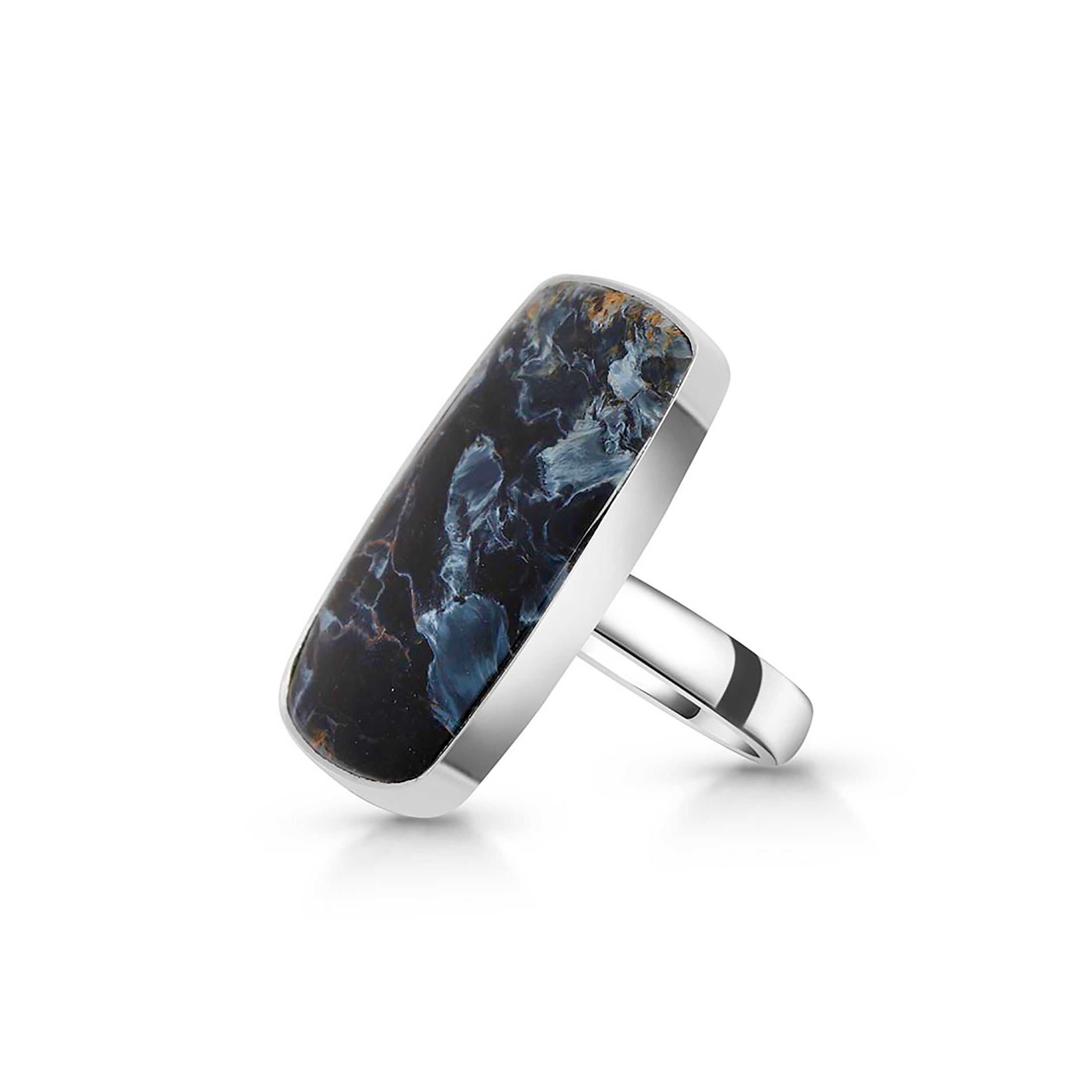 Pietersite Adjustable Ring-(PIT-R-33)