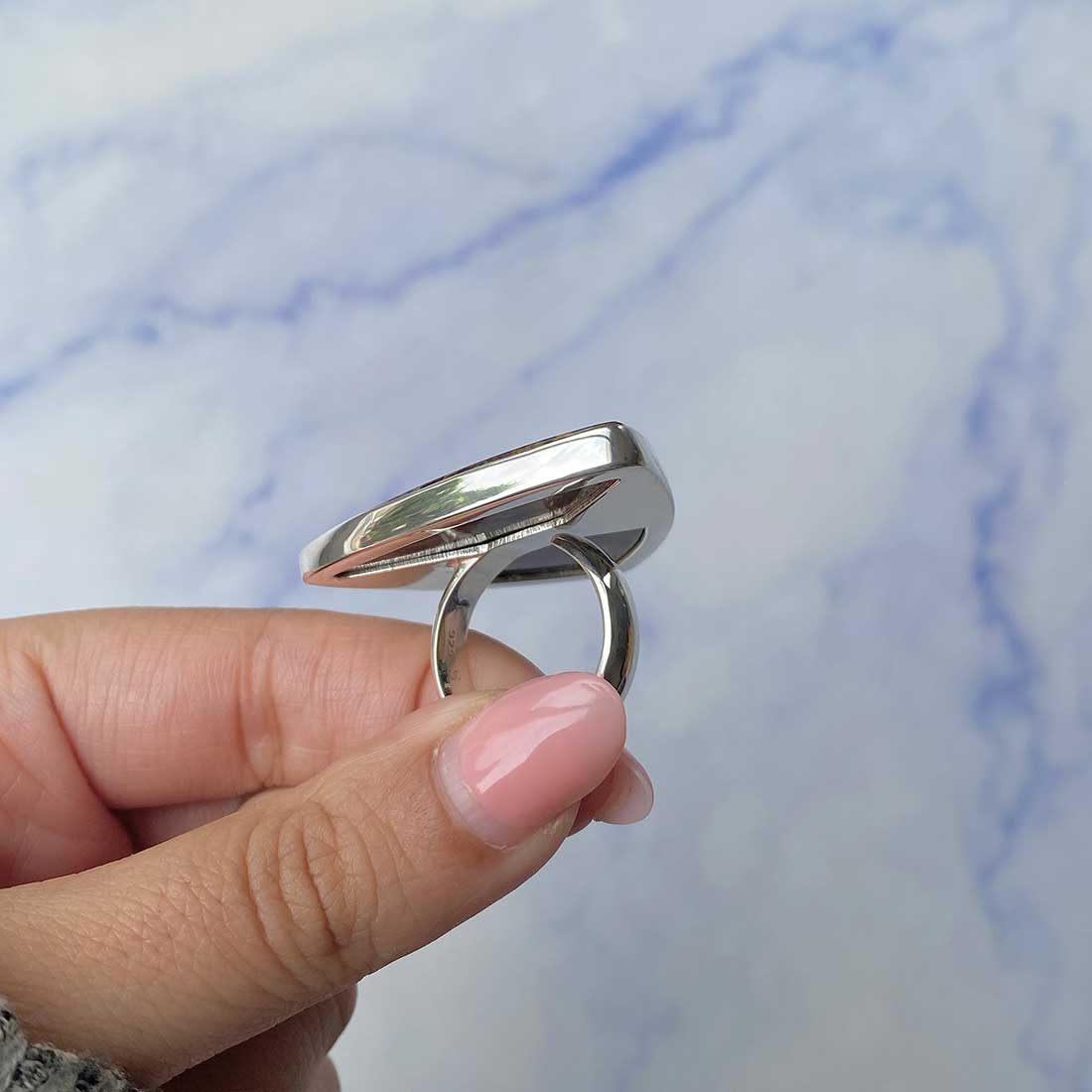 Pietersite Adjustable Ring-(PIT-R-371.)