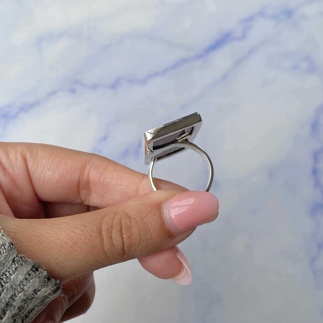 Pietersite Adjustable Ring-(PIT-R-372.)