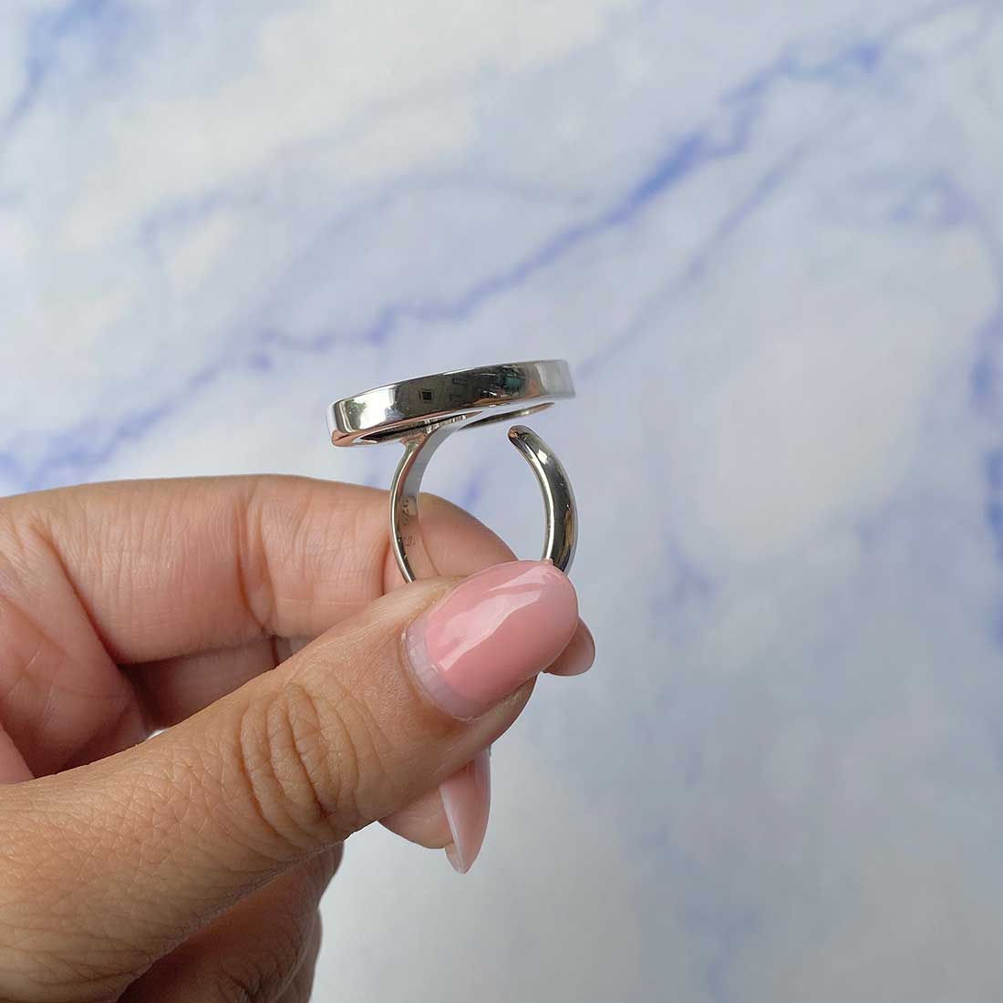 Pietersite Adjustable Ring-(PIT-R-377.)