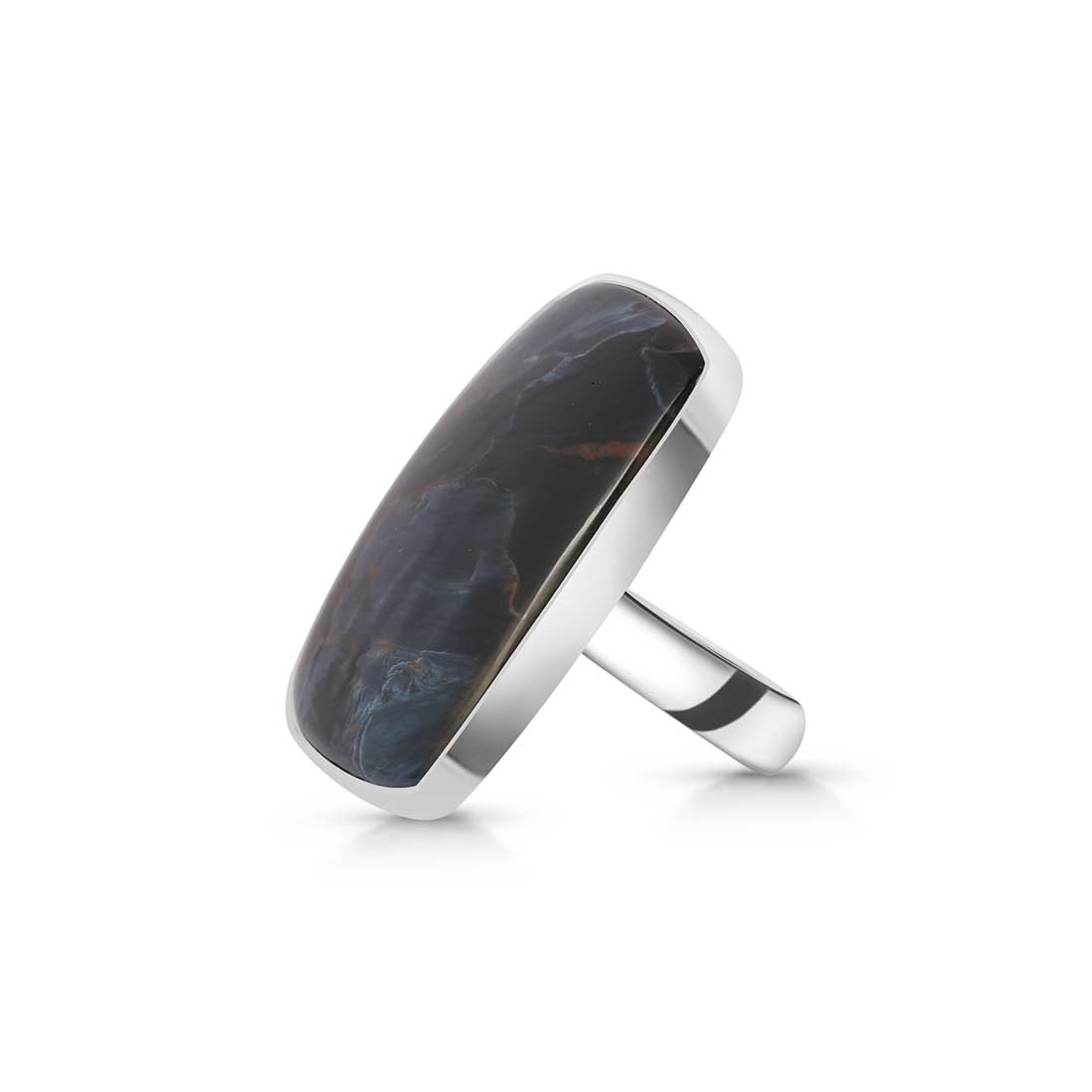 Pietersite Adjustable Ring-(PIT-R-38.)