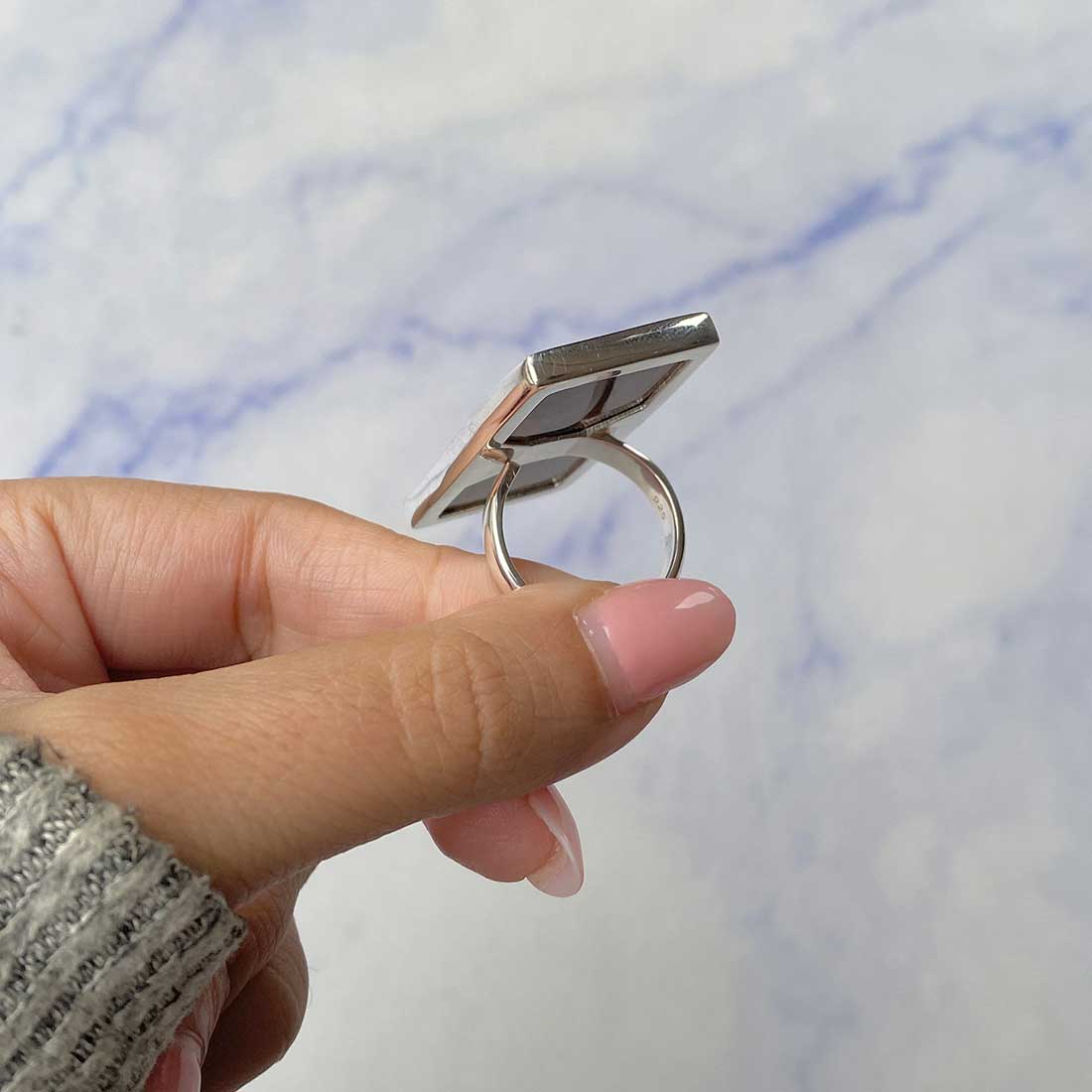 Pietersite Adjustable Ring-(PIT-R-382.)