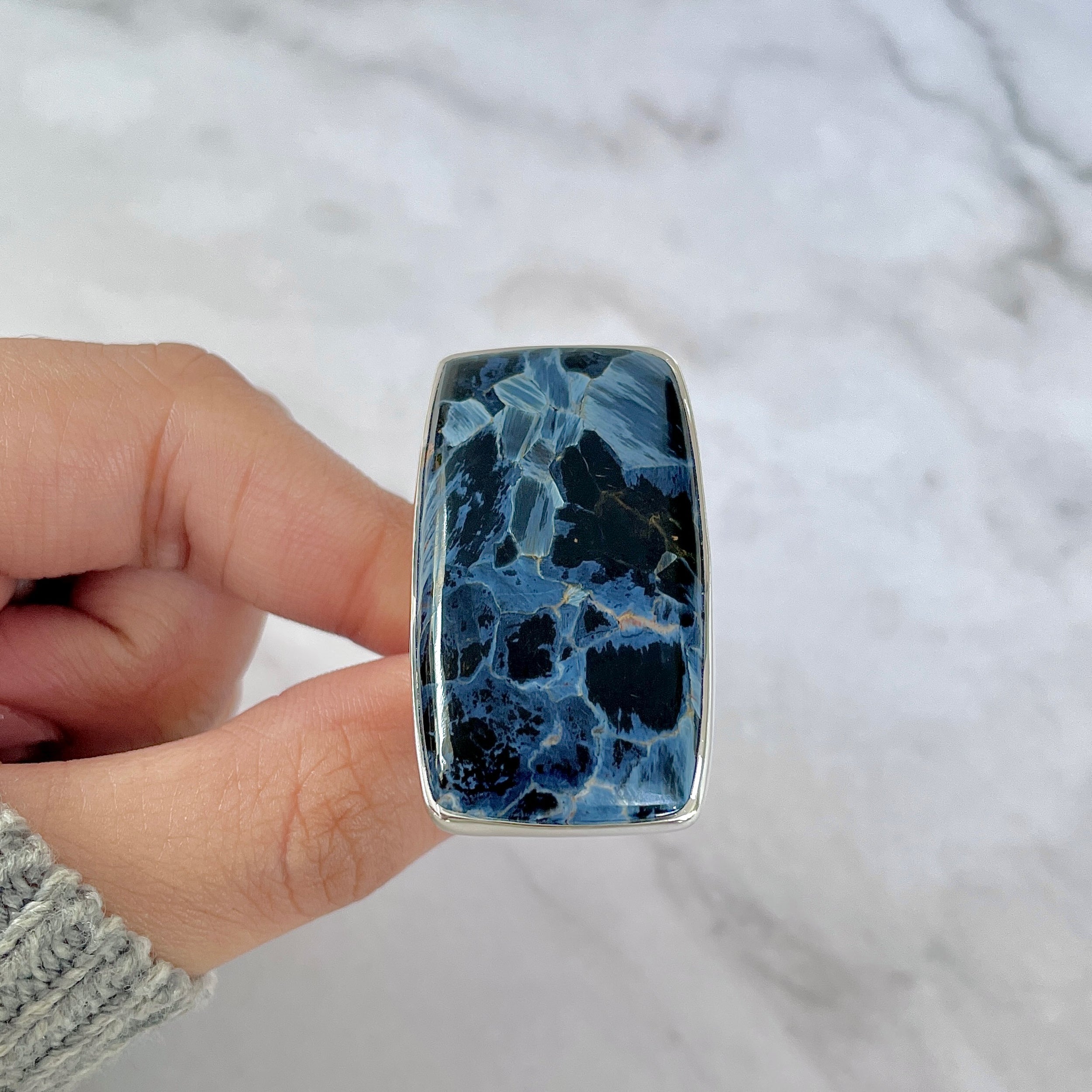 Pietersite Ring-(PIT-R-384.)